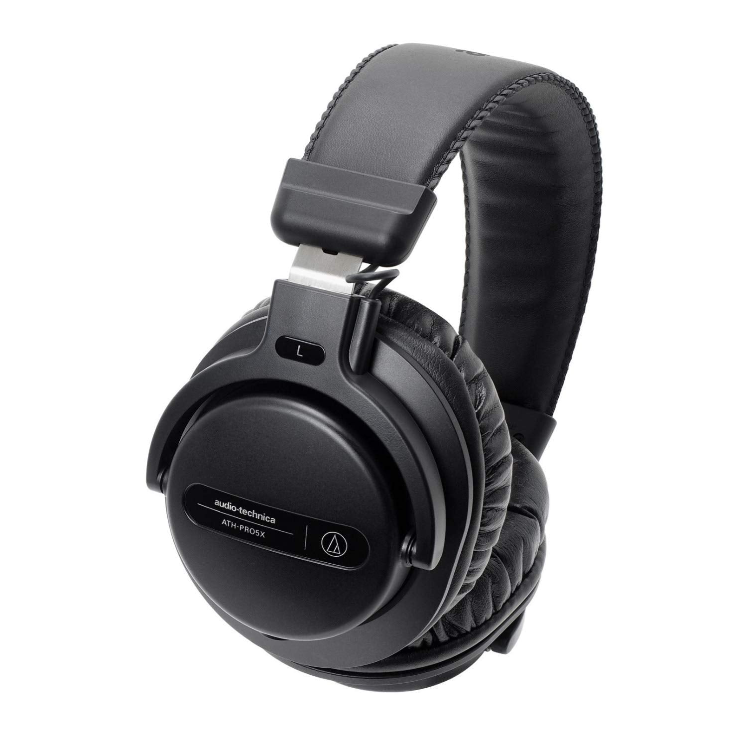 Audio-Technica Ath-Pro5Xbk Professional Over-Ear Closed-Back Dynamic Dj Monitor Headphones, Black