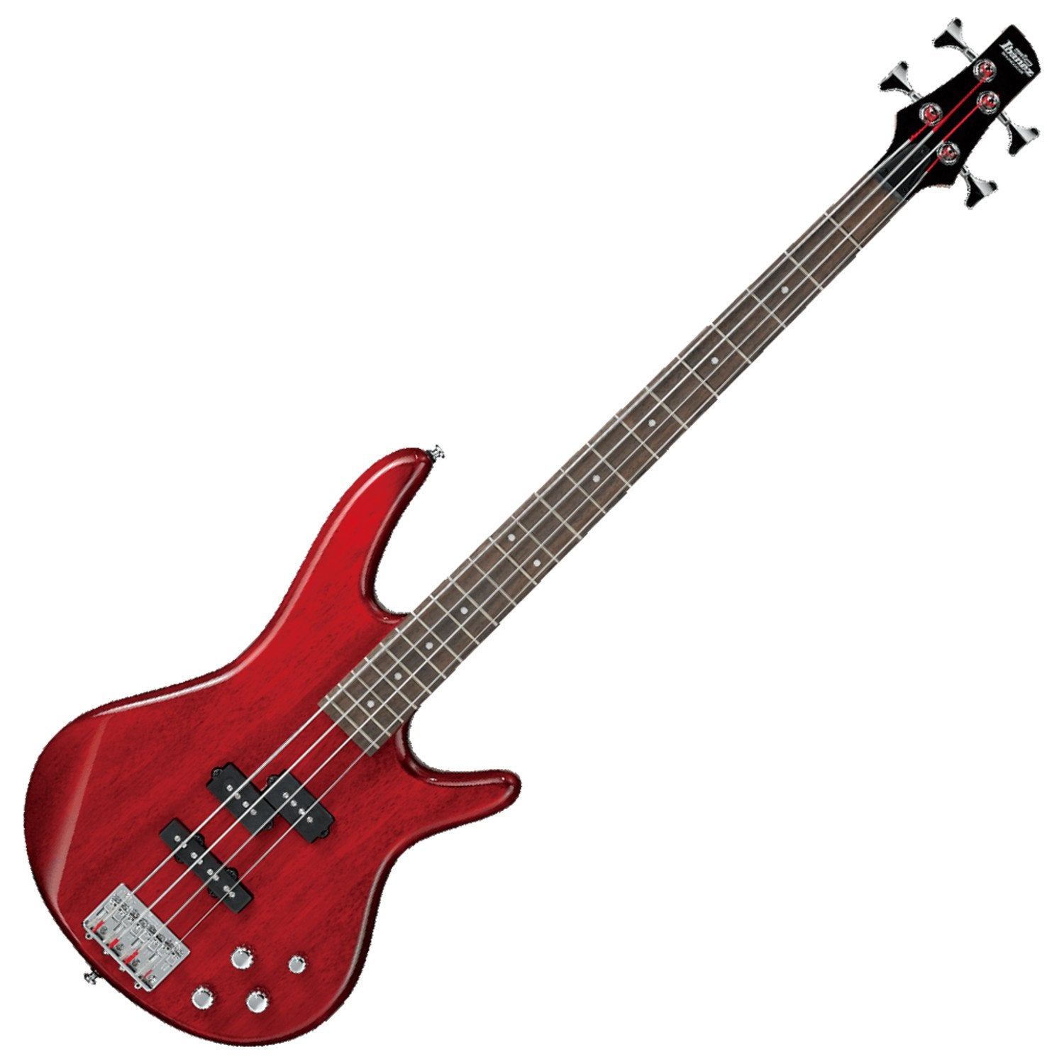 Ibanez Gio GSR200TR Bass Guitar - Transparent Red