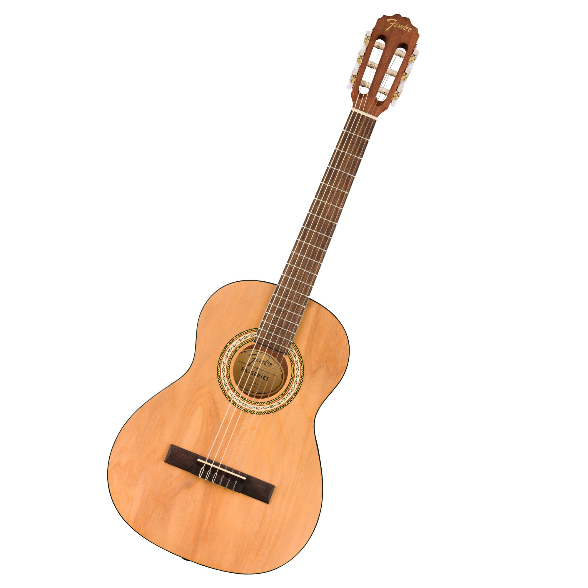 Fender Fa-25N 3/4 Size Nylon String Acoustic Guitar, Beginner Guitar, With 2-Year Warranty, Perfect For Kids That Is Easy On Fin