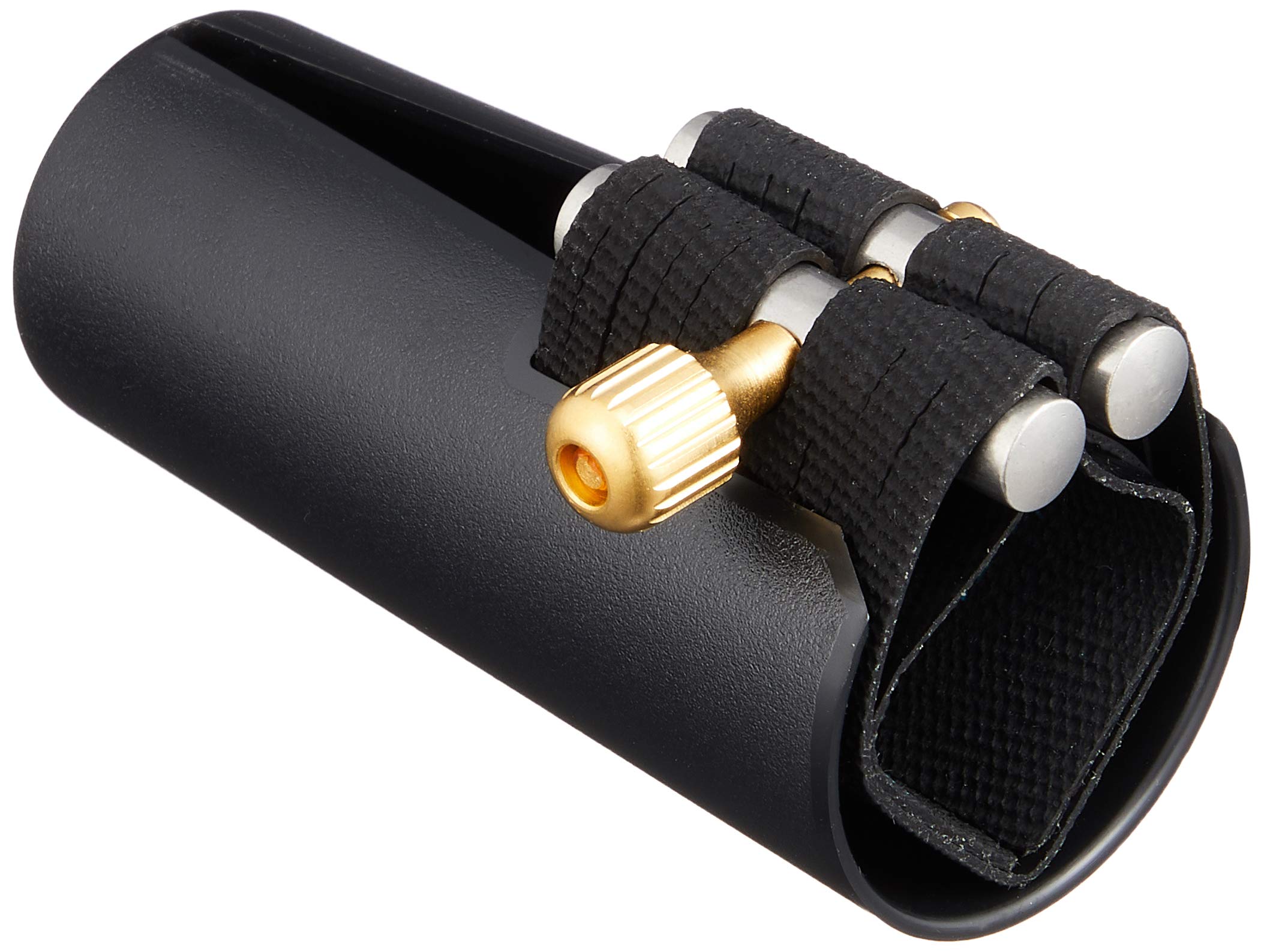 Rovner Ligature & Plastic Cap for Alto Standard Saxophone - Van Gogh Ligature for Hard Rubber Mouthpiece (VG-1RL)