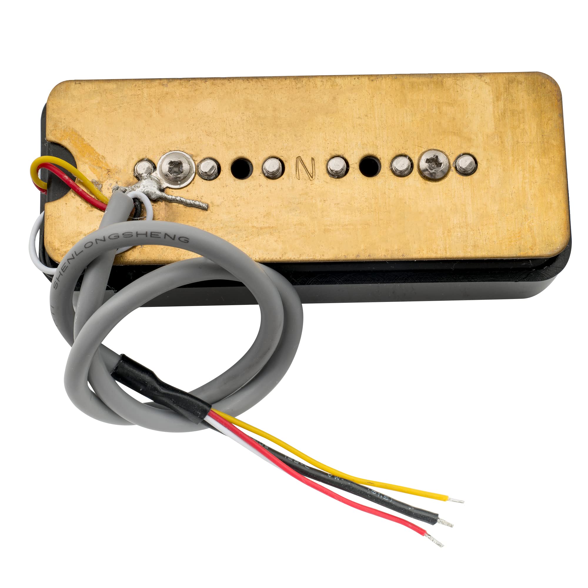 Wilkinson M Series Stacked P90 Soapbar Ceramic Magnet Humbucker Sized Single Coil Pickup Neck Pickup 10K for SG/LP Style Electri