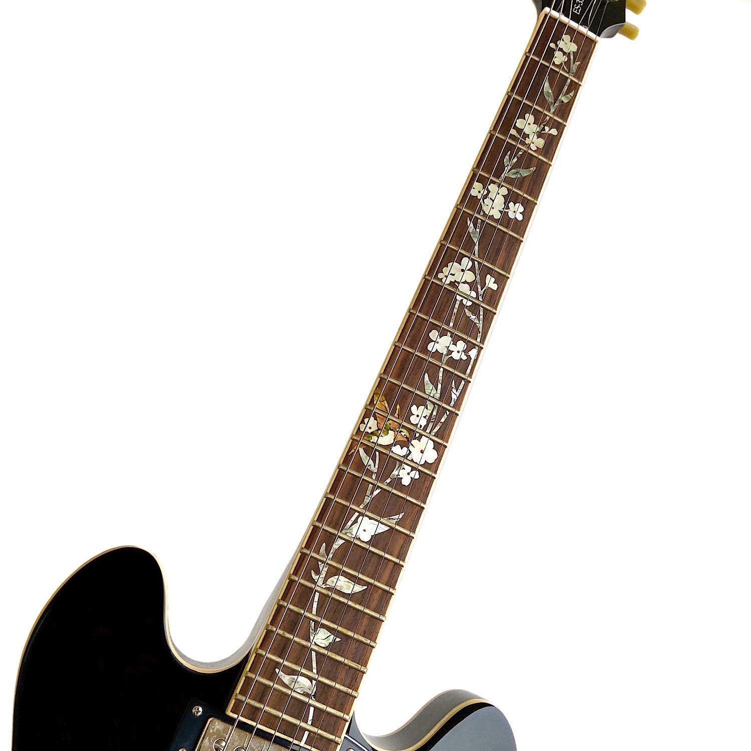 Inlay Sticker Fret Markers for Guitars - Tree of Life w/Hummingbird