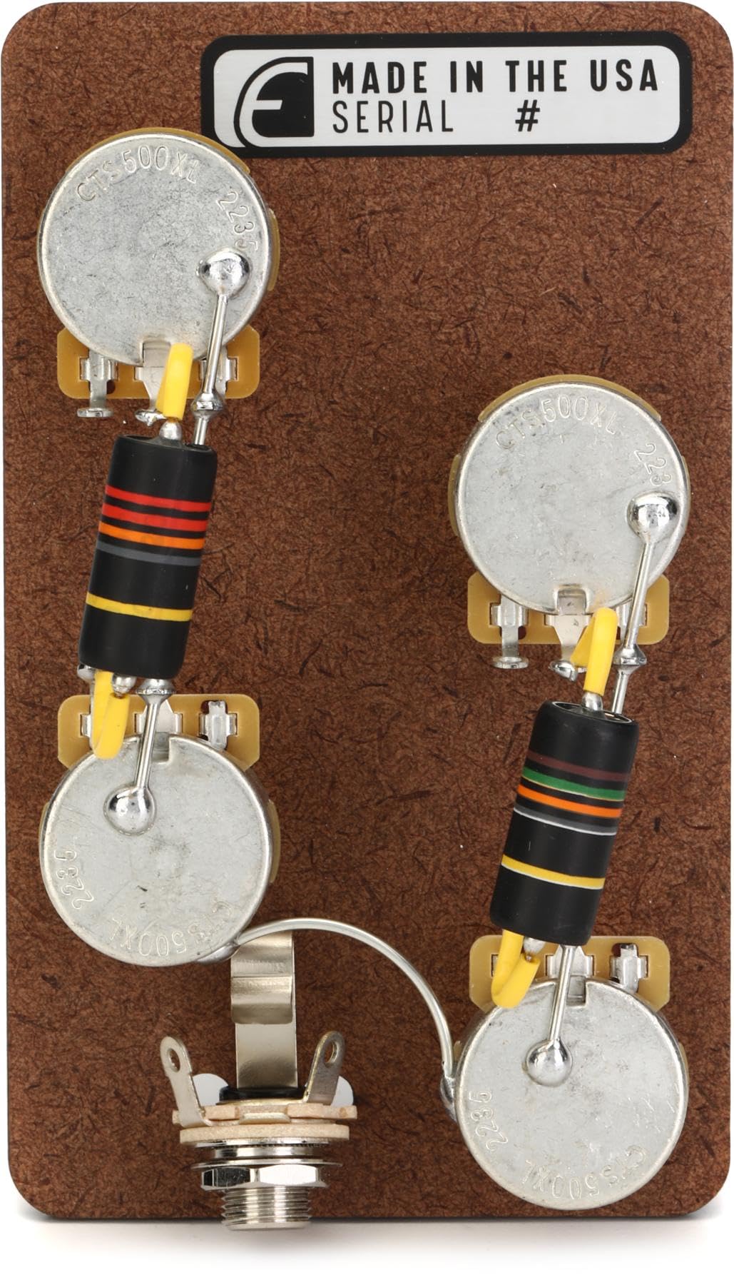 Emerson Custom Prewired Kit For Gibson Les Paul Guitars - Long Shaft