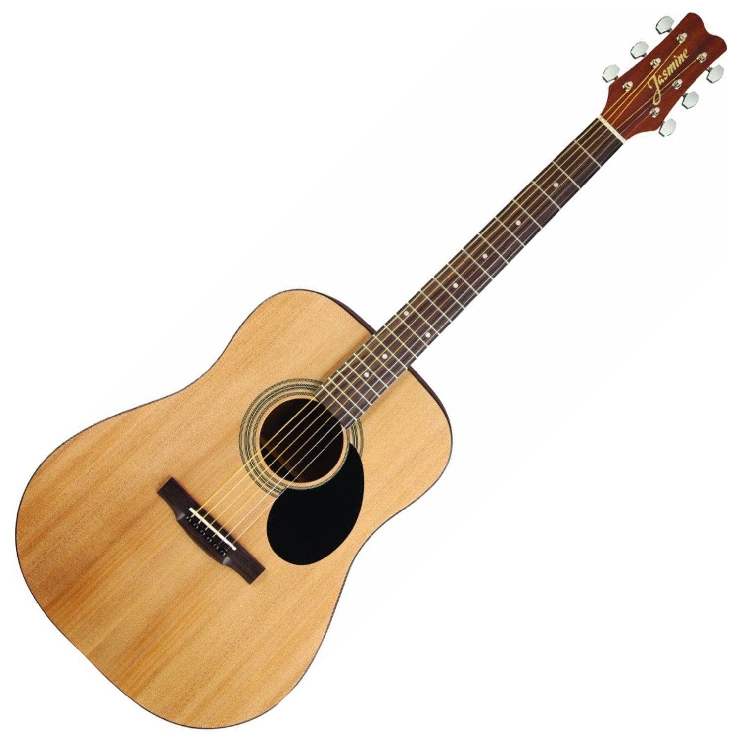 Jasmine S35 Dreadnought Acoustic Guitar, Natural Finish