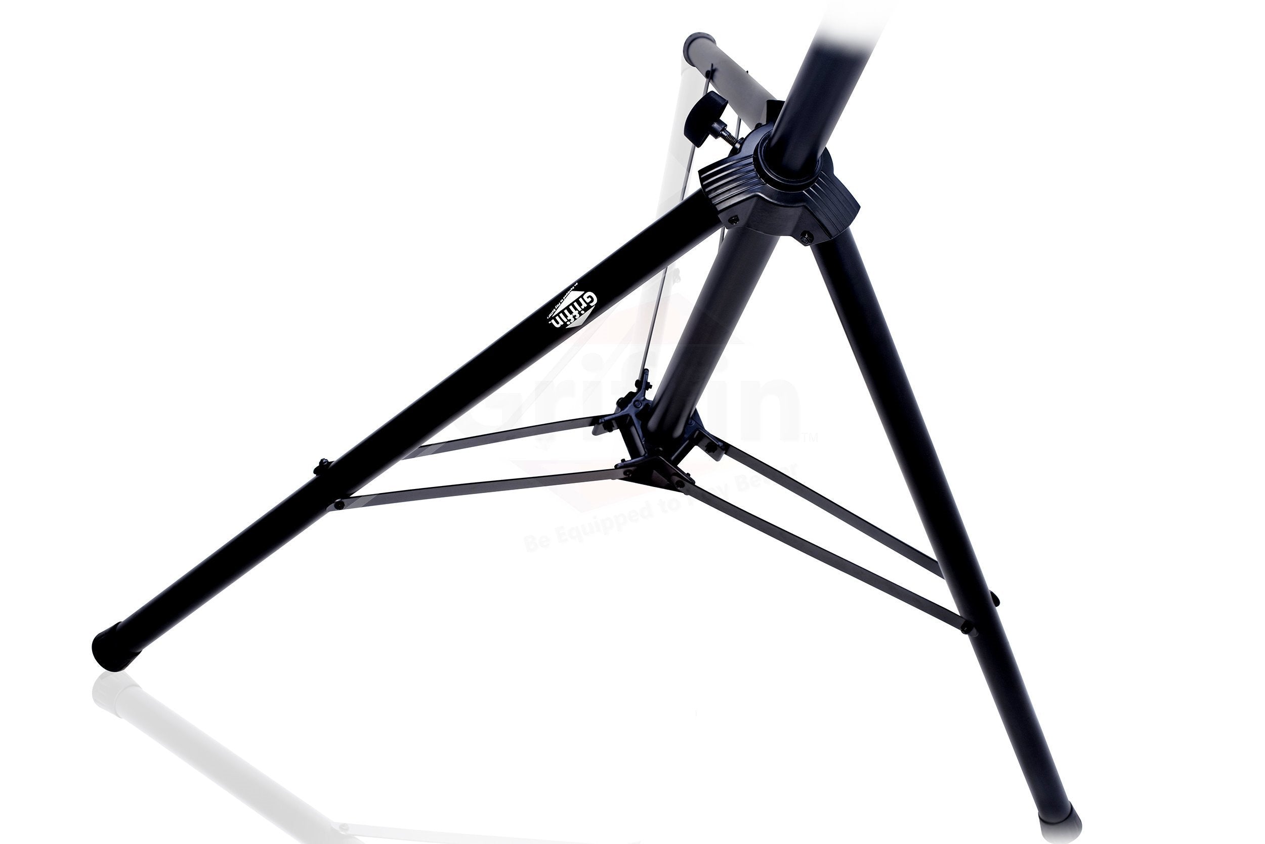 GRIFFIN - Crank Up Triangle Light Truss System | DJ Booth Trussing Stand Kit for Light Cans & Speakers | Pro Audio Lighting Stag