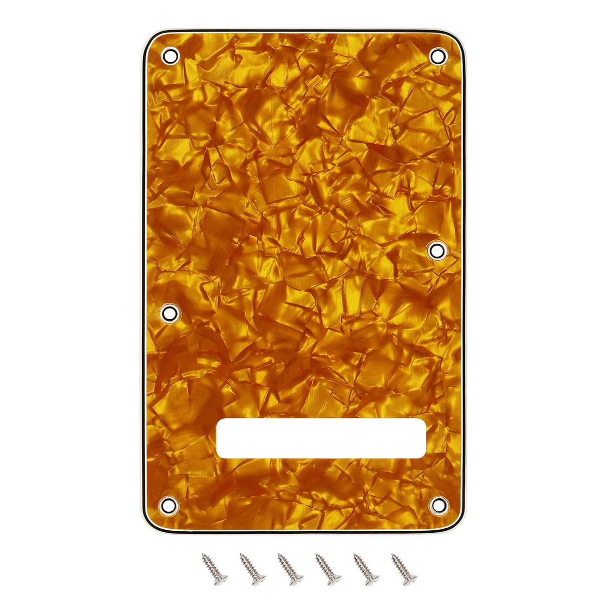 Banworks 4 Ply Electric Guitar Backplate 6-Hole Trem Tremolo Cover for ...