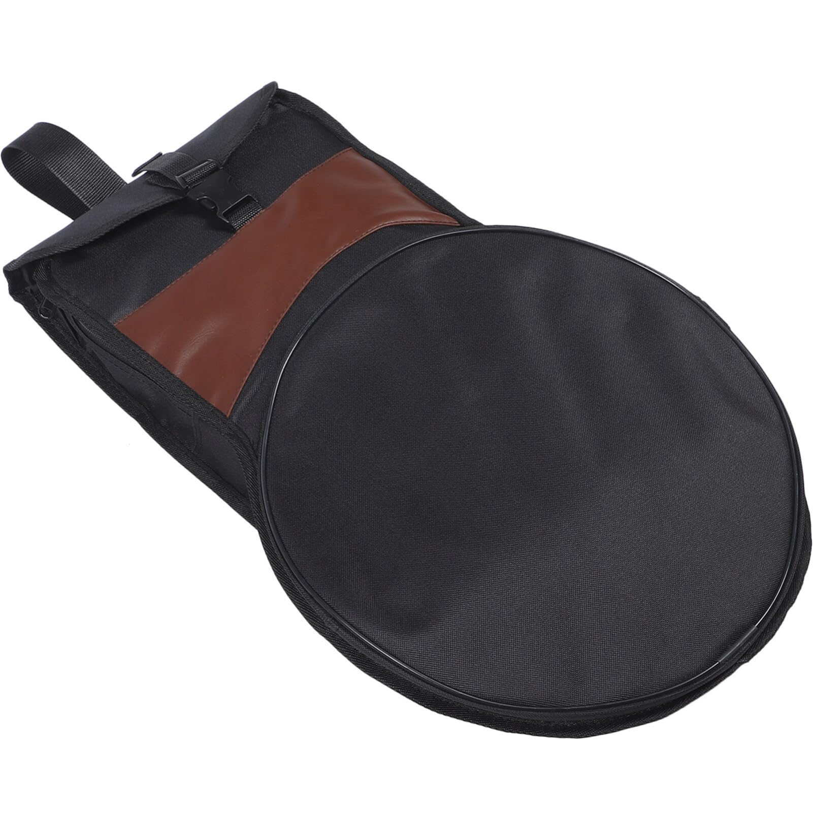 Vicasky Dumb Drum Bag Lightweight Oxford Cloth Drum Accessory Storage Pouch For Practice Pads Zipper For And