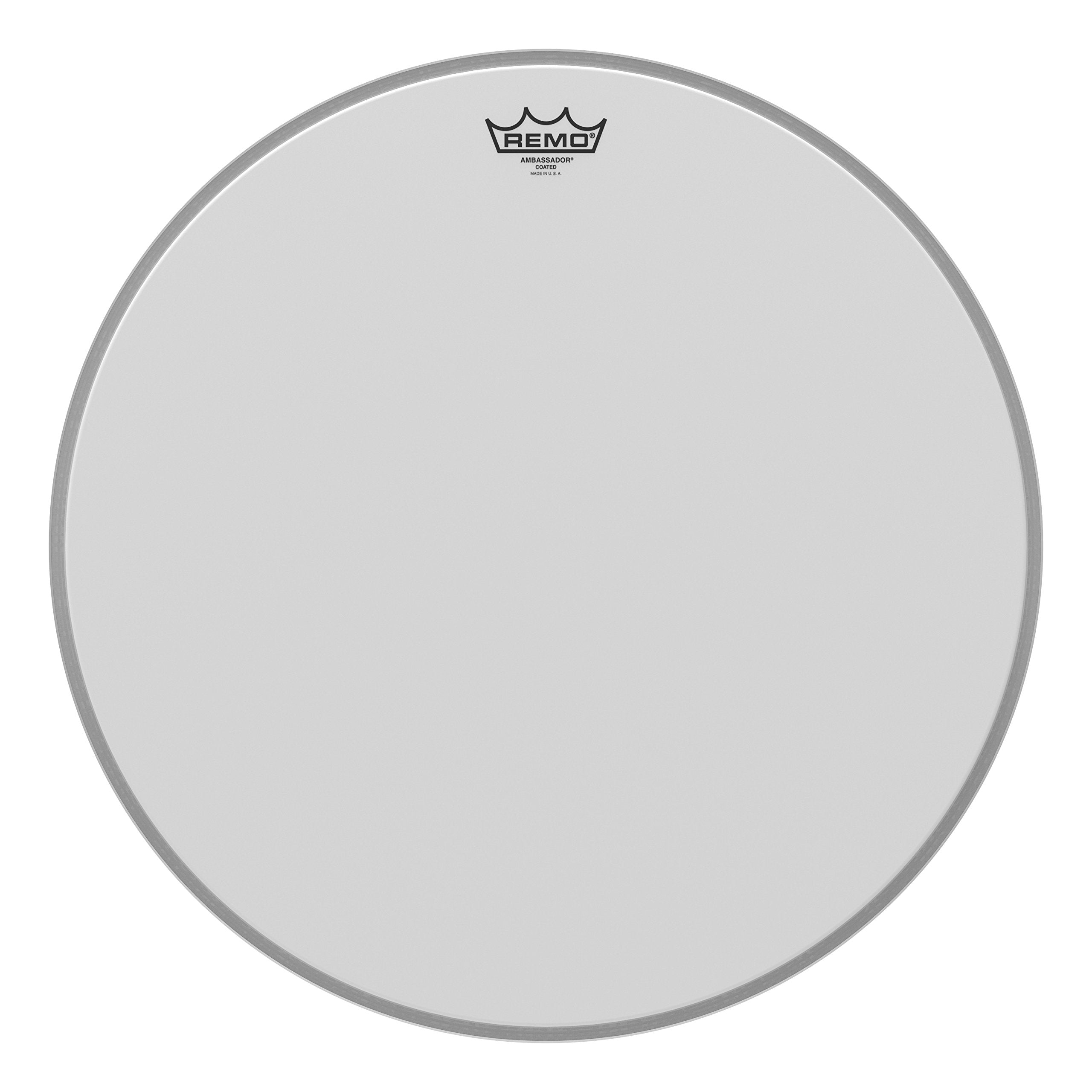 Remo Ambassador Coated Bass Drum Head - 20 Inch