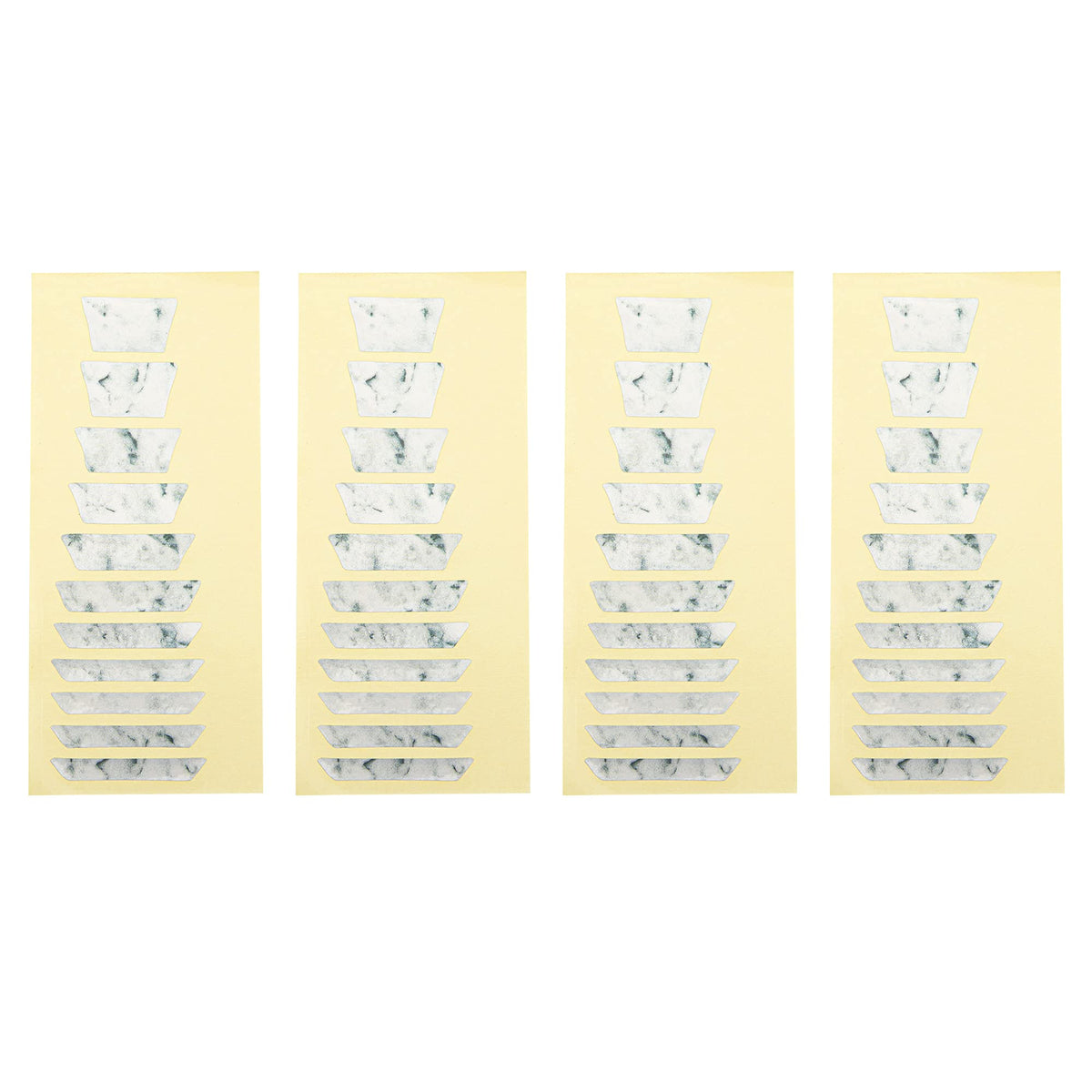 4Set Yootones Guitar Fingerboard Sticker Professional Folk Inlay Decal Ultra Thin Fretboard Sticker For Beginner Learner Practic