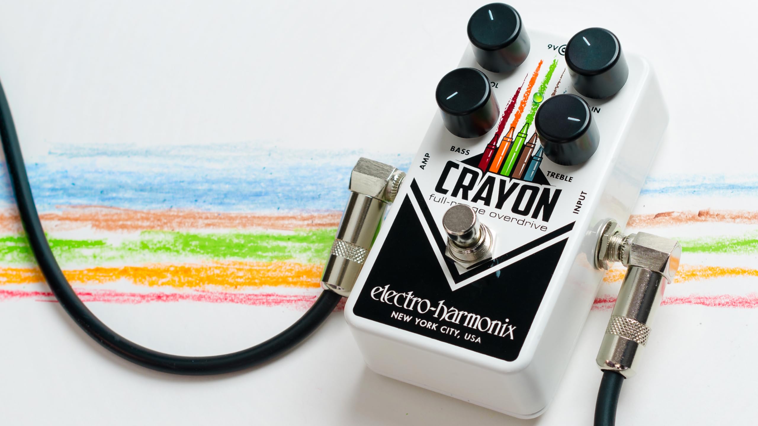 Electro-Harmonix Crayon Full-Range Overdrive Pedal