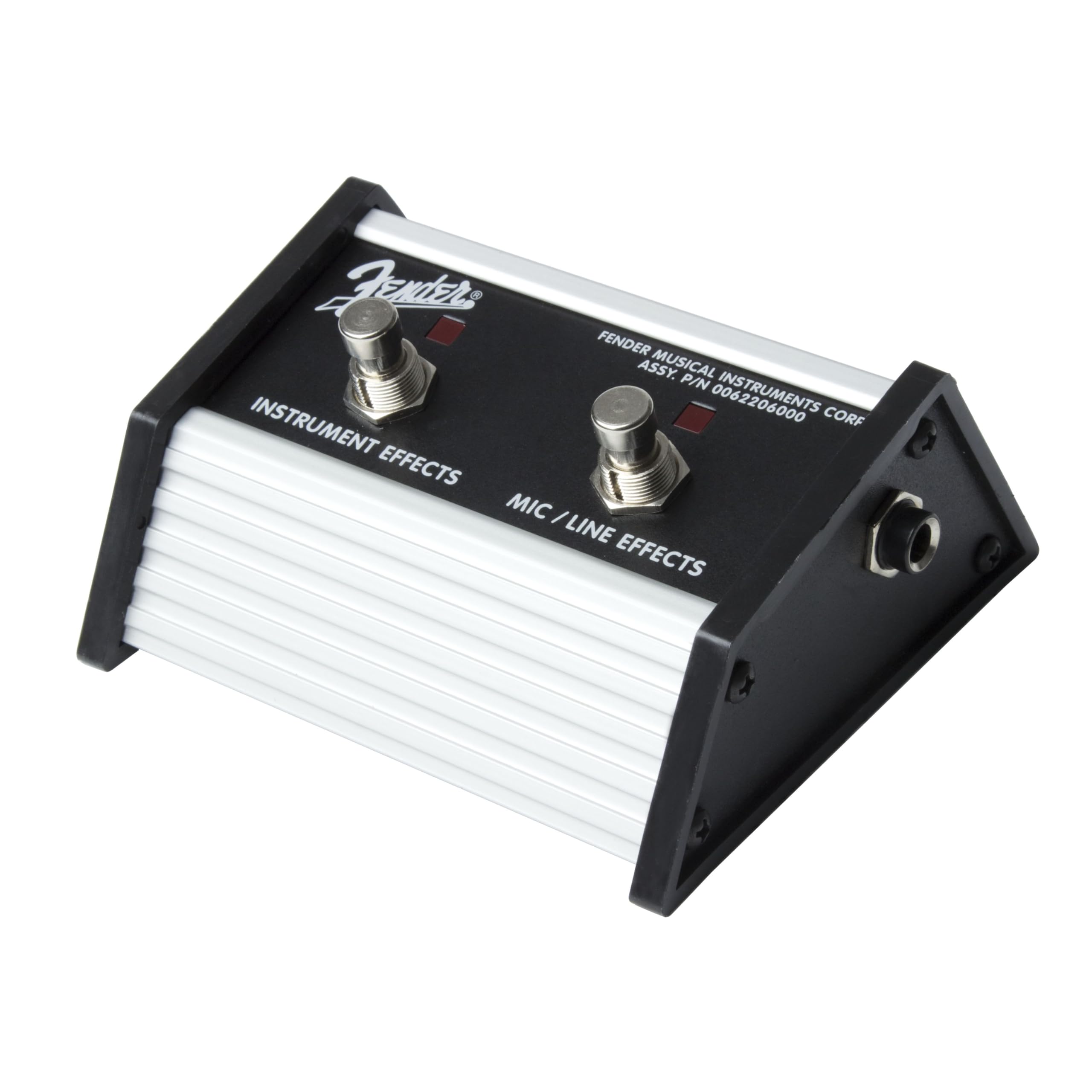 Fender 006-2206-000 2-Button Amplifier Footswitch With 1/4-Inch Jack