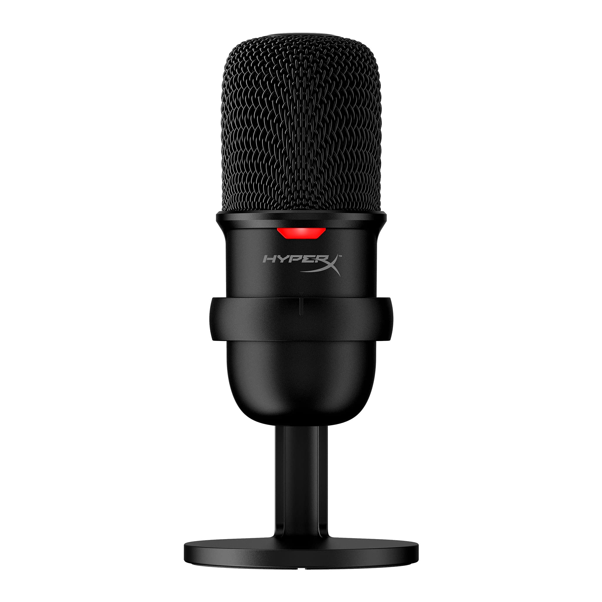 Hyperx Solocast - Usb Condenser Gaming Microphone, For Pc, Ps4, Ps5 And Mac, Tap-To-Mute Sensor, Cardioid Polar Pattern, Great F