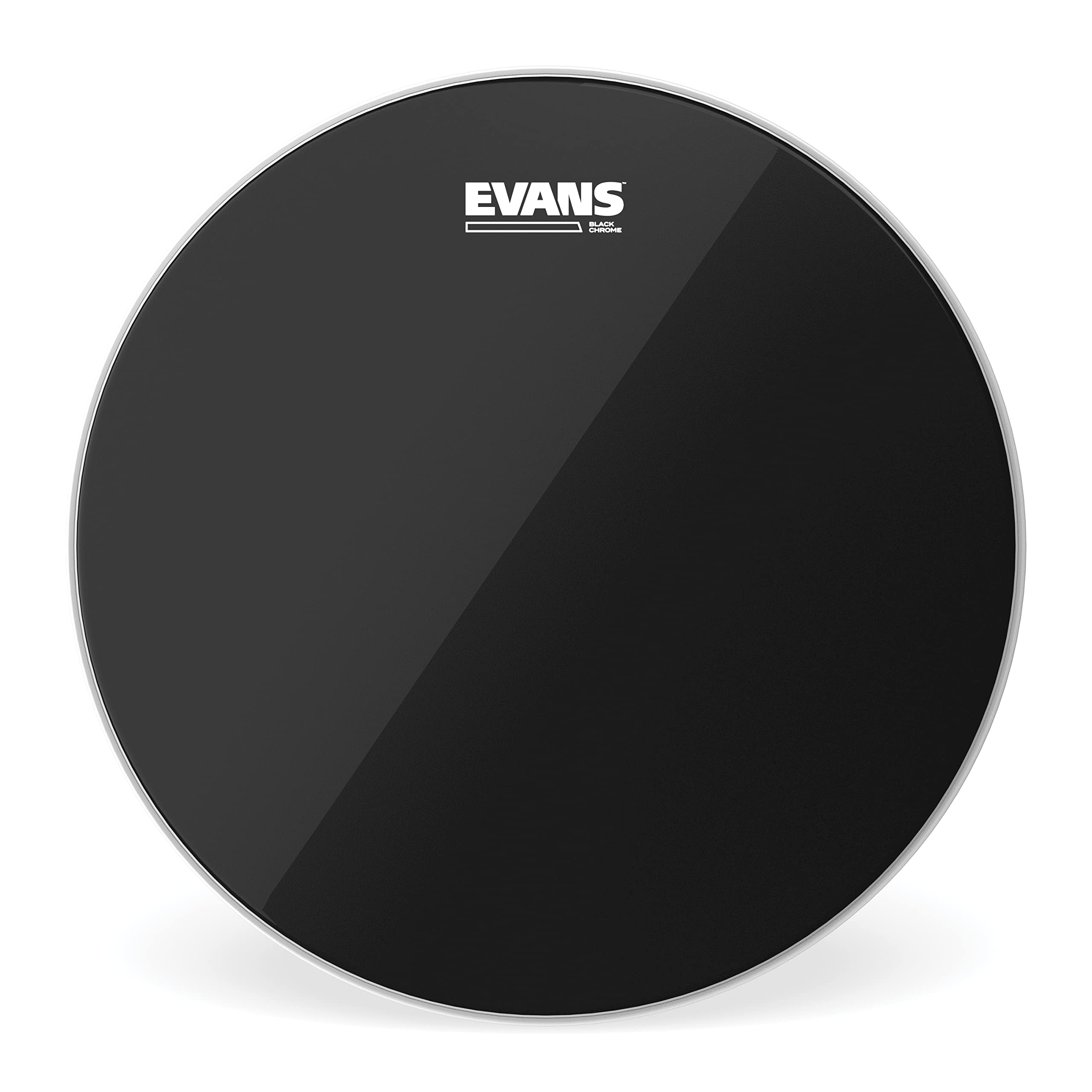 Evans Drum Heads - Black Chrome Tom Drumhead, 12 Inch