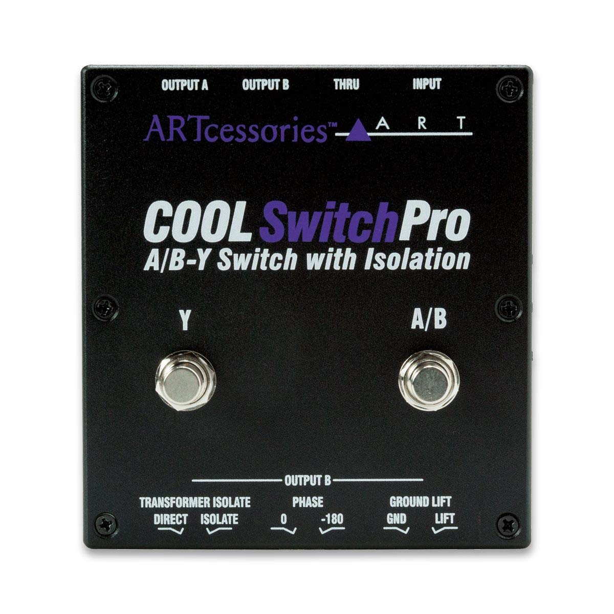 ART CoolSwitchPro Isolated A/B-Y Instrument Switch Pedal Black – Emusicmart
