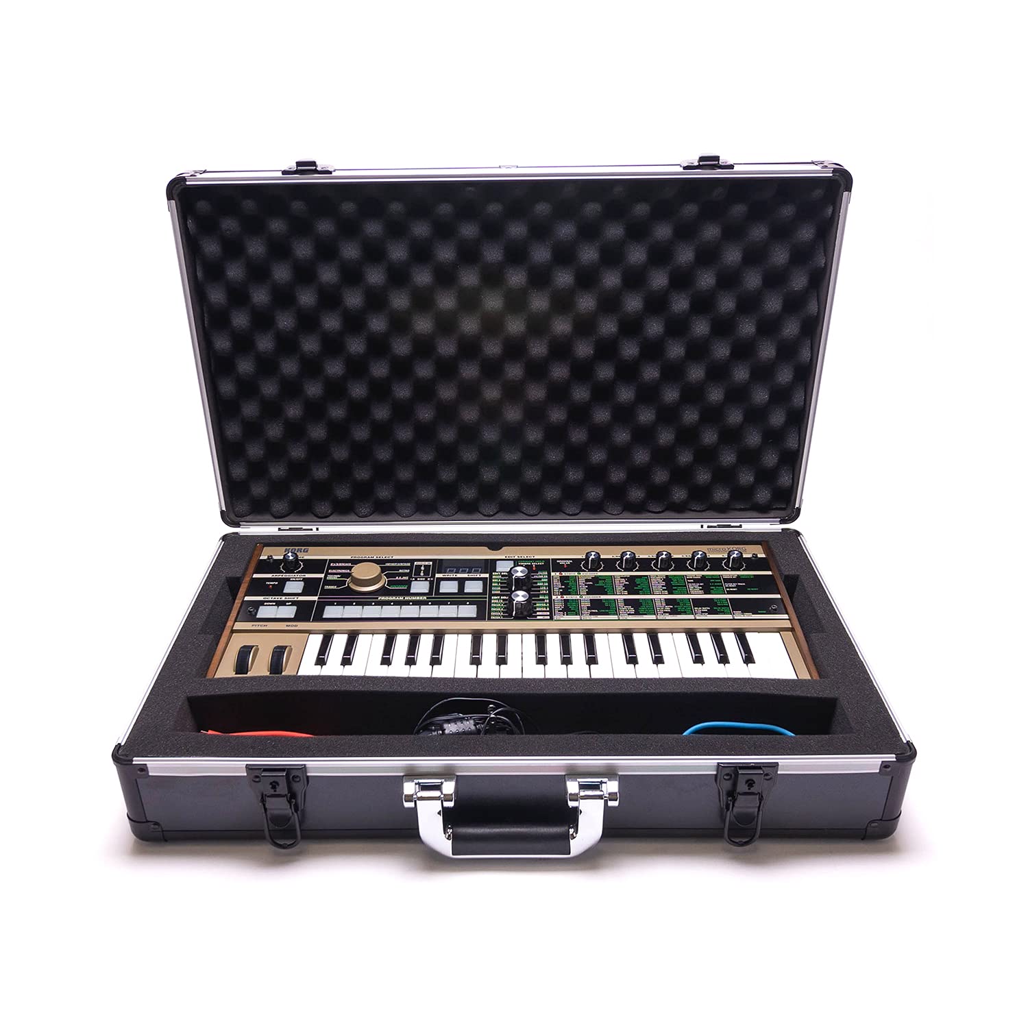ANALOG CASES Korg MicroKorg/MicroKorg S Case - Ultra-Lightweight UNISON Hard Case