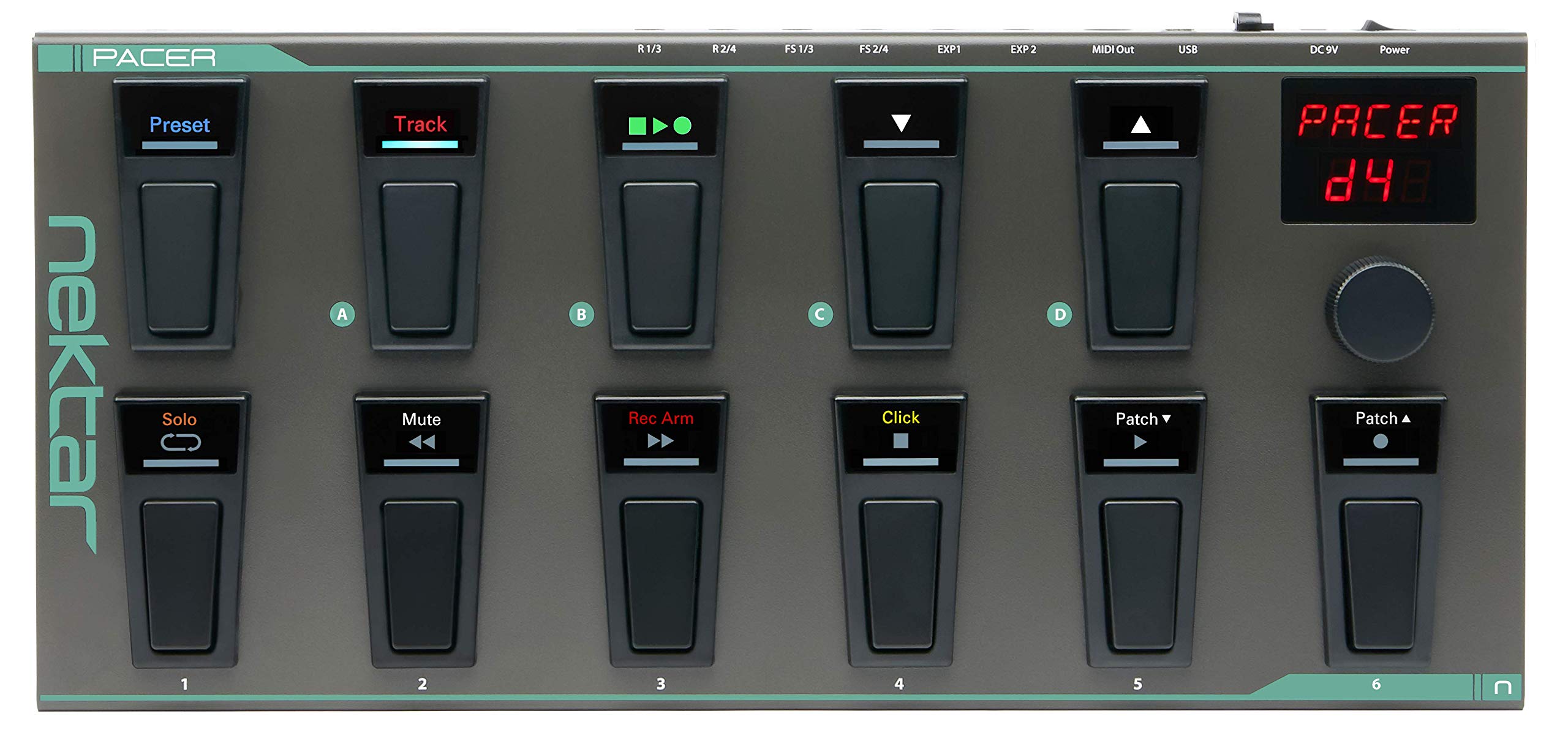 Nektar Pacer MIDI Foot Controller, Multi