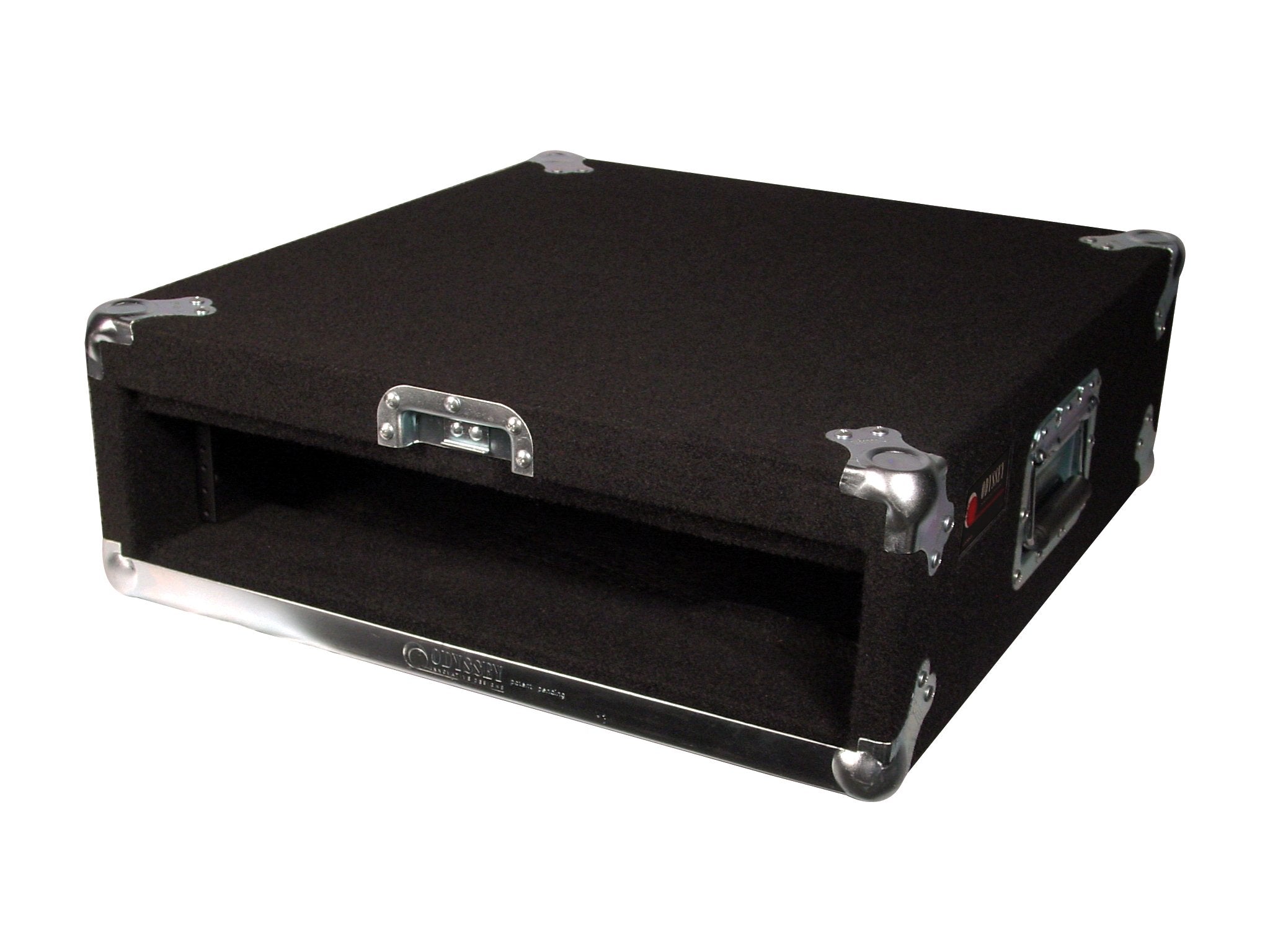 Pro 2U Carpeted Amp Rack Case