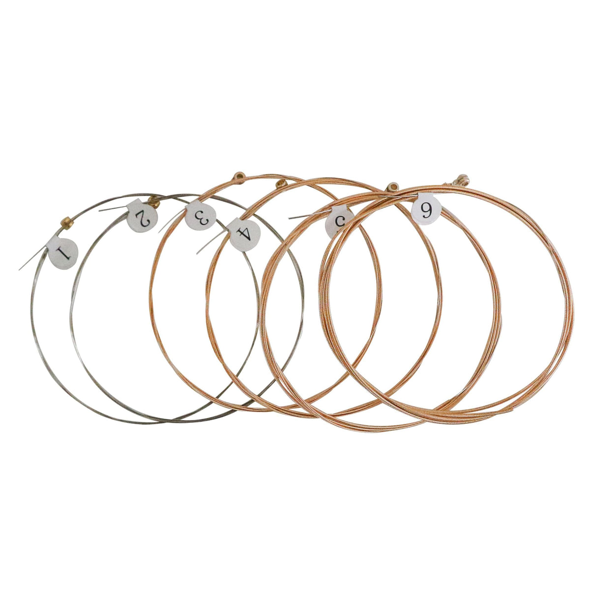 Acoustic Guitar Strings, 12-53 Light, Phosphor Bronze With Nano Coating, Long Lasting, 90/10 Bronze, Smooth Feel, Great For Conc