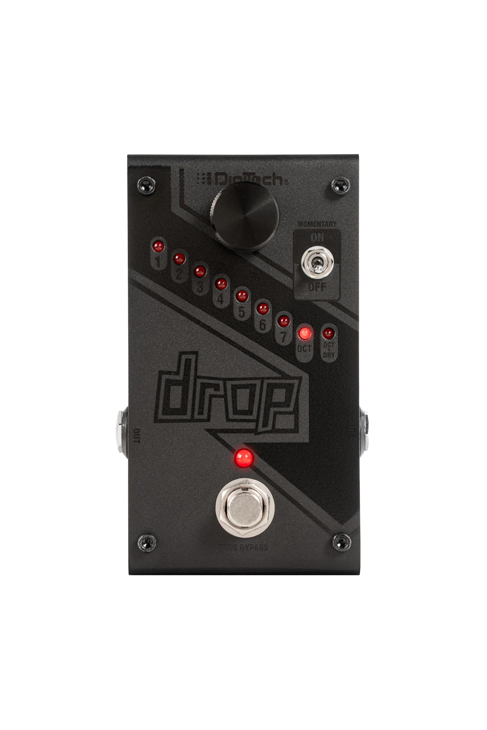 Digitech Dropbk The Drop Polyphonic Drop Tune Pedal Black Limited Edition