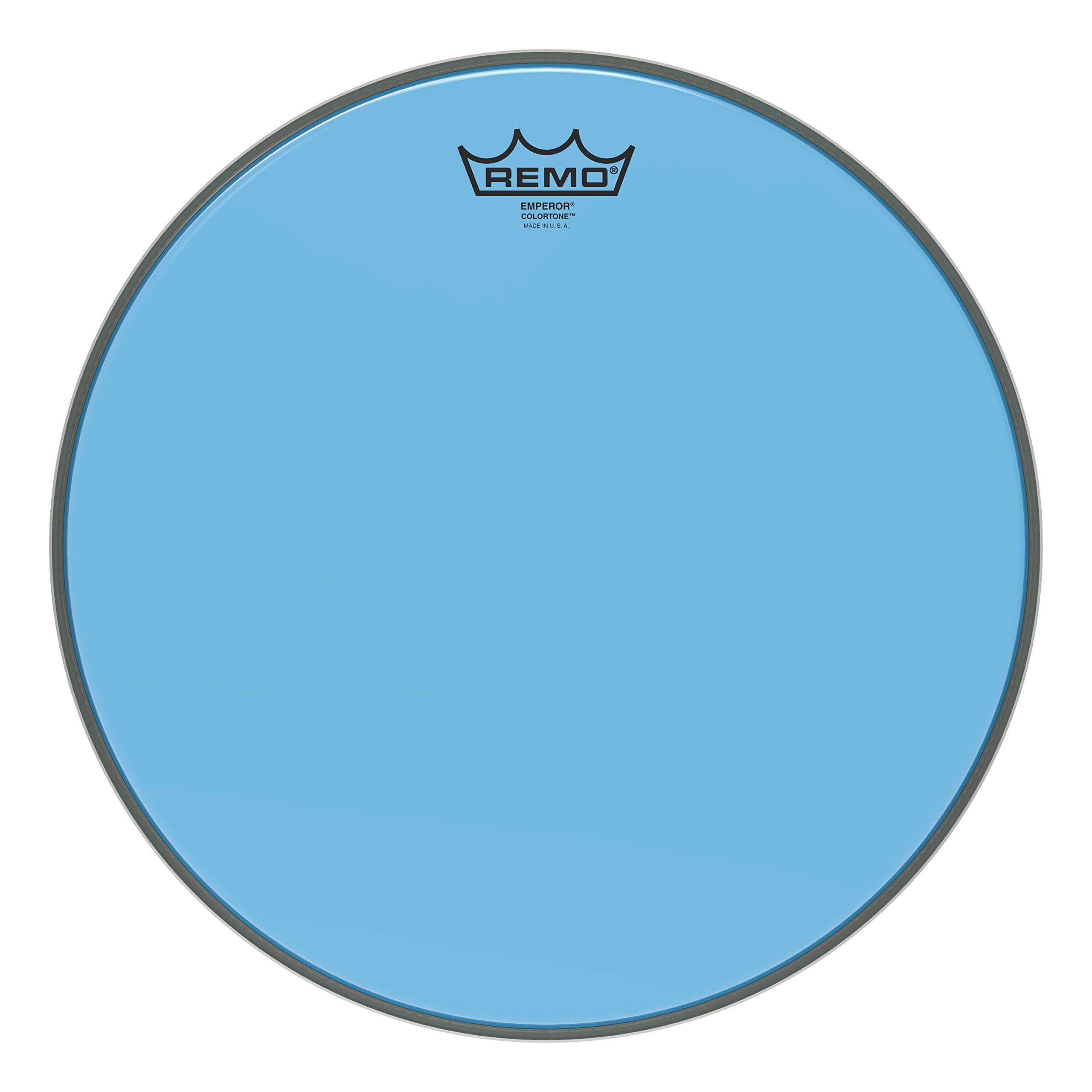 Remo Emperor Colortone Blue Drumhead, 14