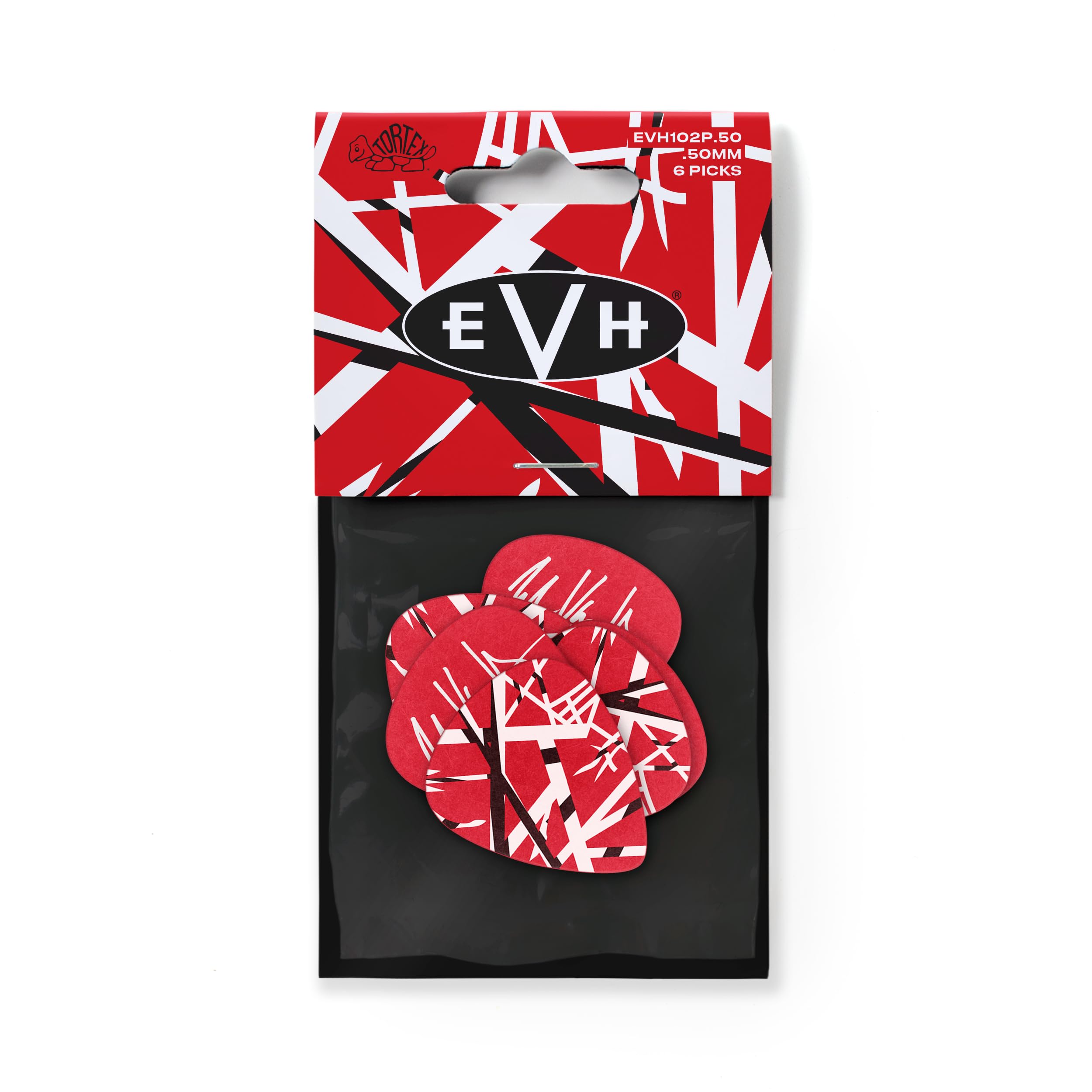 Jim Dunlop EVH Tortex Frankenstein Picks .50mm - 6 Pack