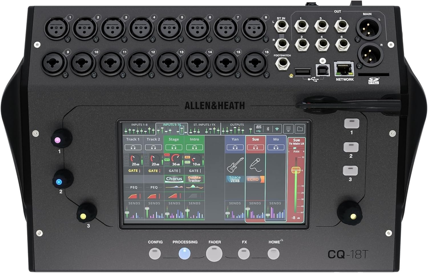 Allen & Heath CQ18T - Digital Mixer