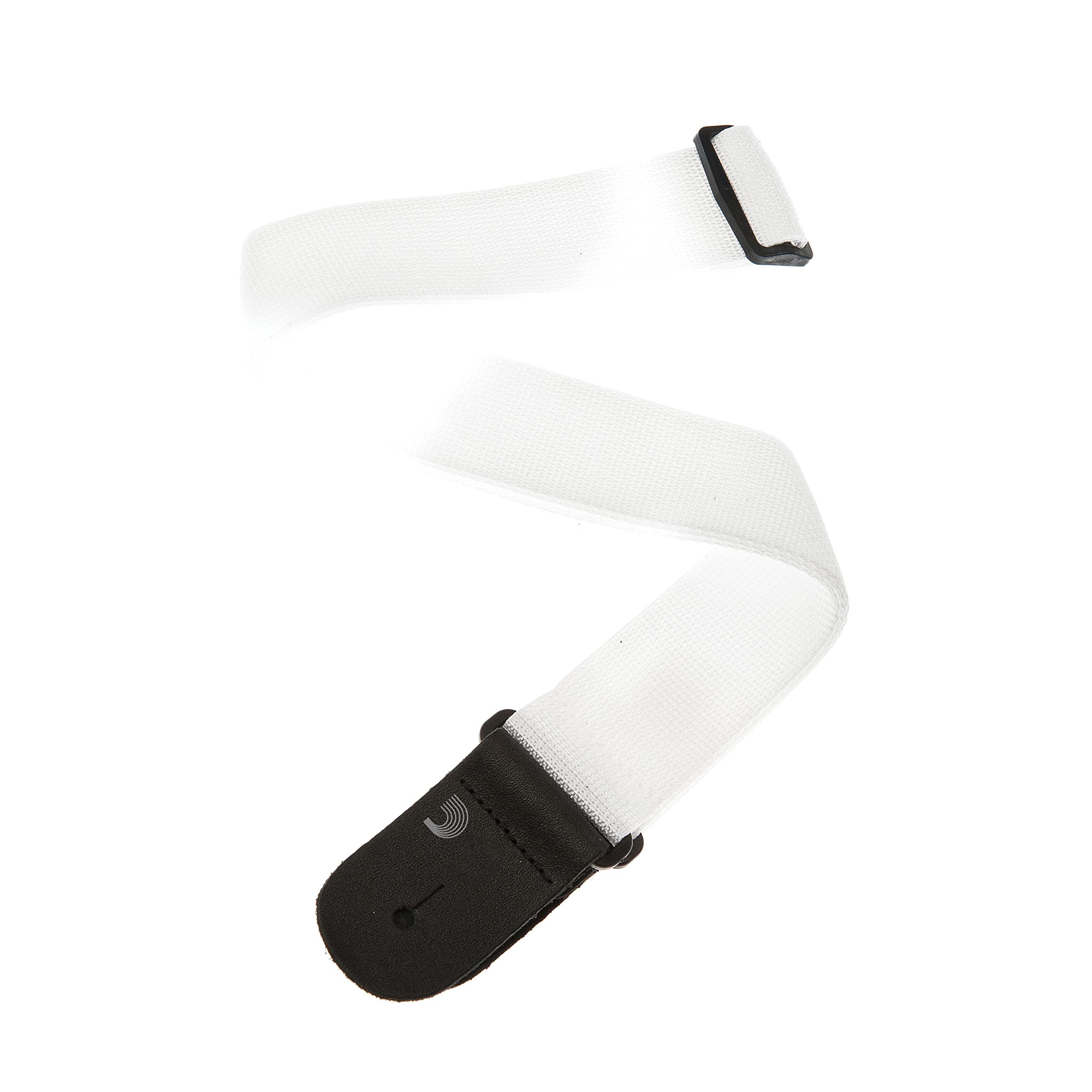DAddario Polypropylene Guitar Strap, Adjustable, White