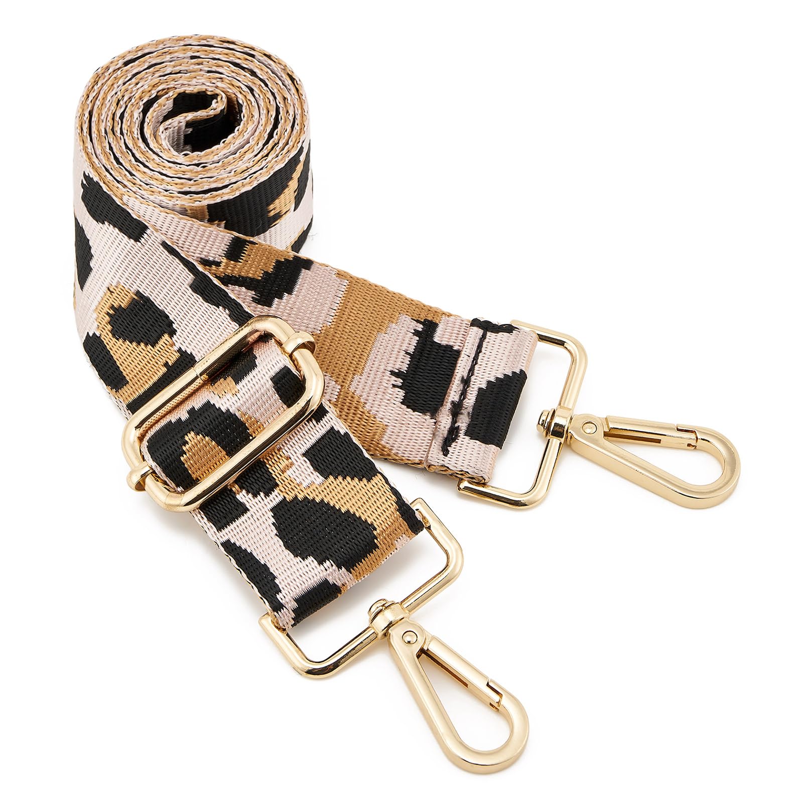 Zooeass Wide Shoulder Strap Adjustable Replacement Belt Crossbody Canvas Bag Handbag, Wide: 1.4(3.5Cm)Color45 New, Wide: 1.4(3.5
