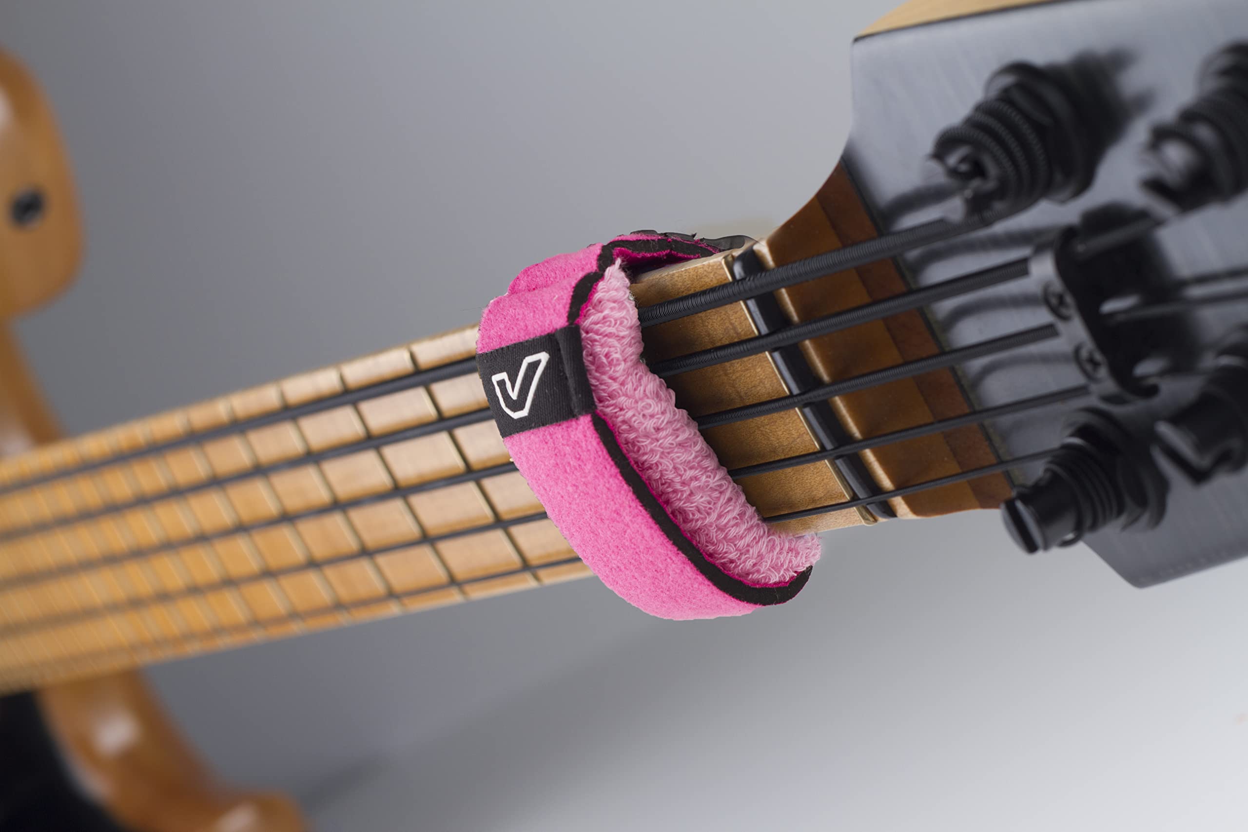 Gruv Gear FretWraps HD 'Puff' String Muter 1-Pack (Pink, Small) (FW-1PK-PNK-SM)