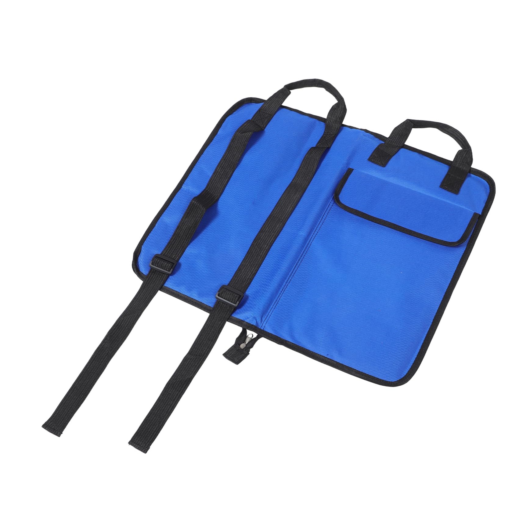 Besportble Thickened 600D Oxford Drum Stick Bag Portable Dual Shoulder Drumstick Holder Organizer Pouch For Drummers For Music G