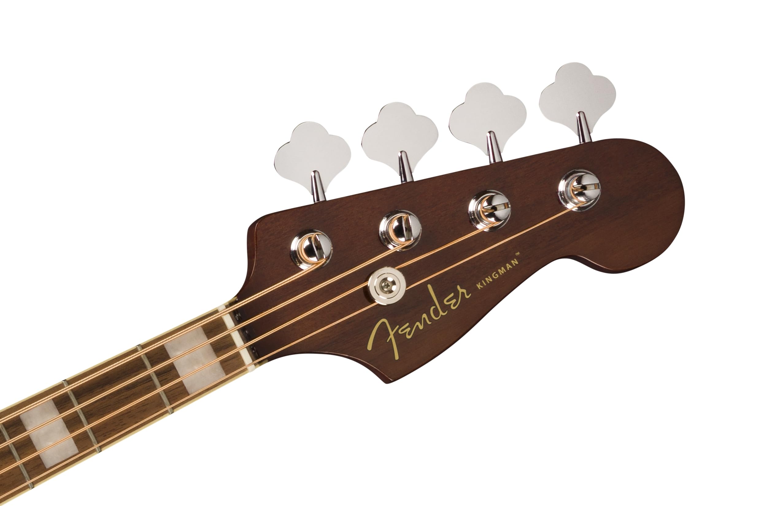 Fender Acoustic Bass Guitar, 4-String, Kingman V2 with Fishman Bass Acoustic Guitar Pickup with Tuner, Equalizer and Phase Contr