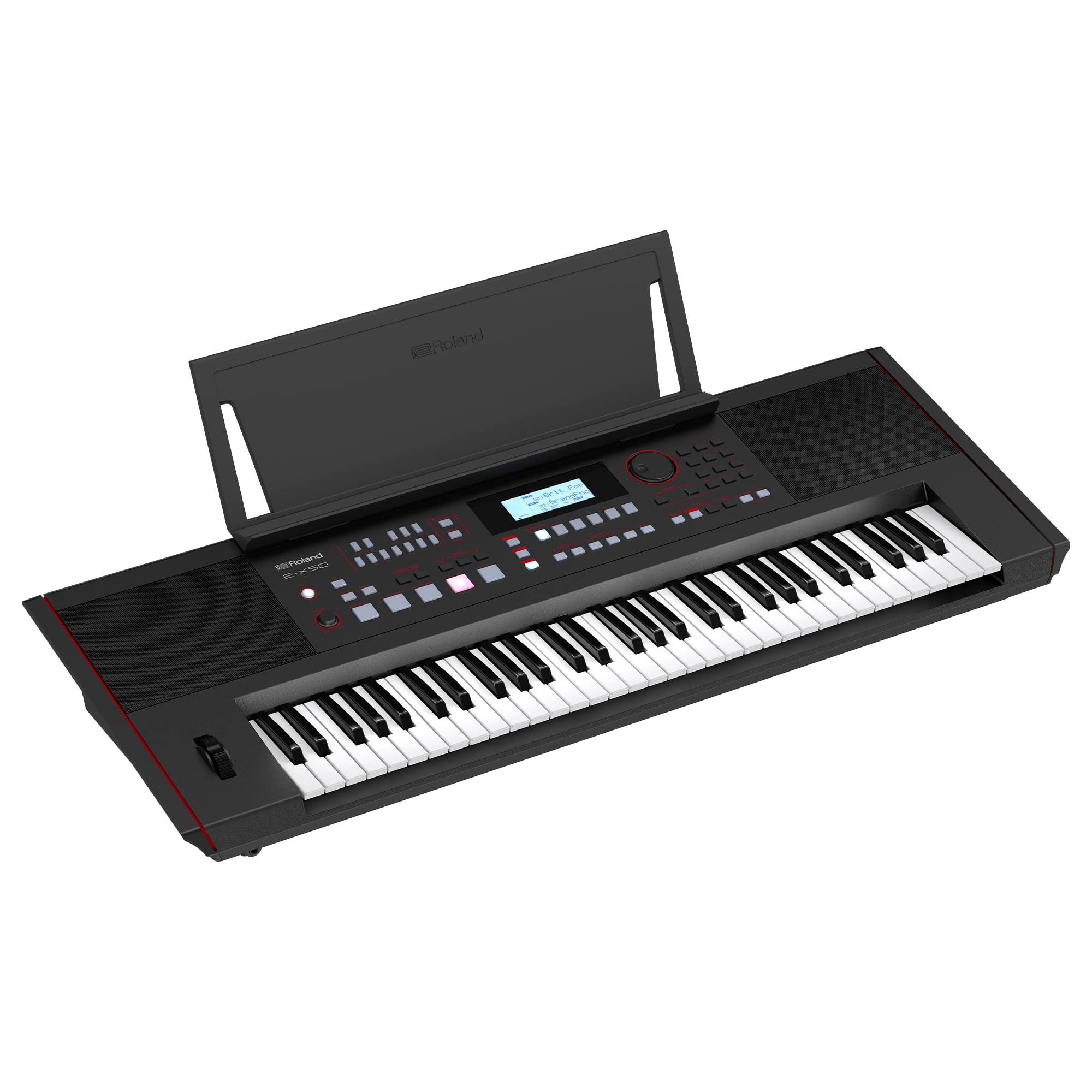 Roland E-X50 Electronic Arranger Keyboard - Easy-to-use | Stereo Speakers | Bluetooth | Professional Roland Sounds | Mic Input |