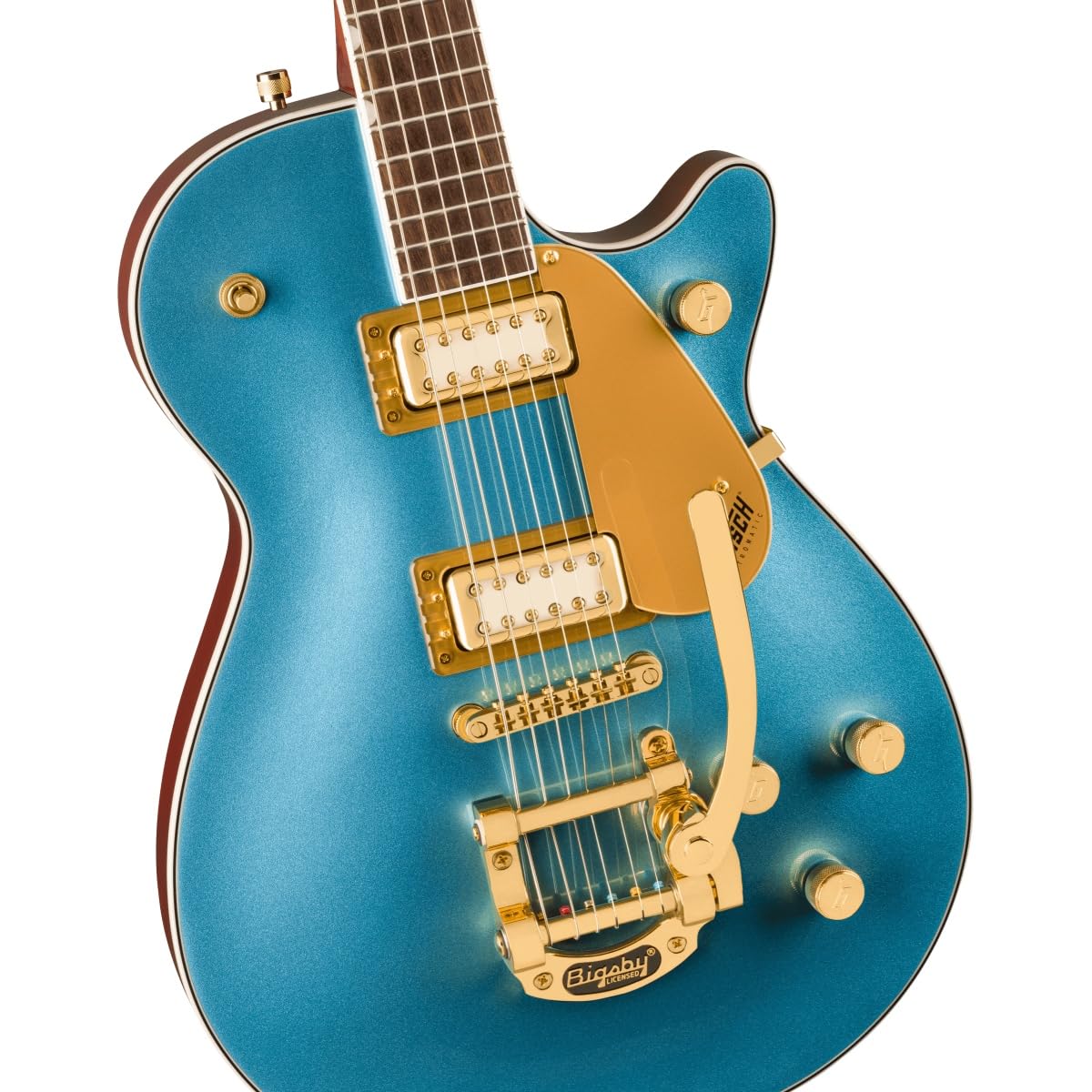 Gretsch Electromatic Pristine LTD Jet Single-Cut 6-String Right-Handed Electric Guitar with Bigsby Tailpiece (Mako)