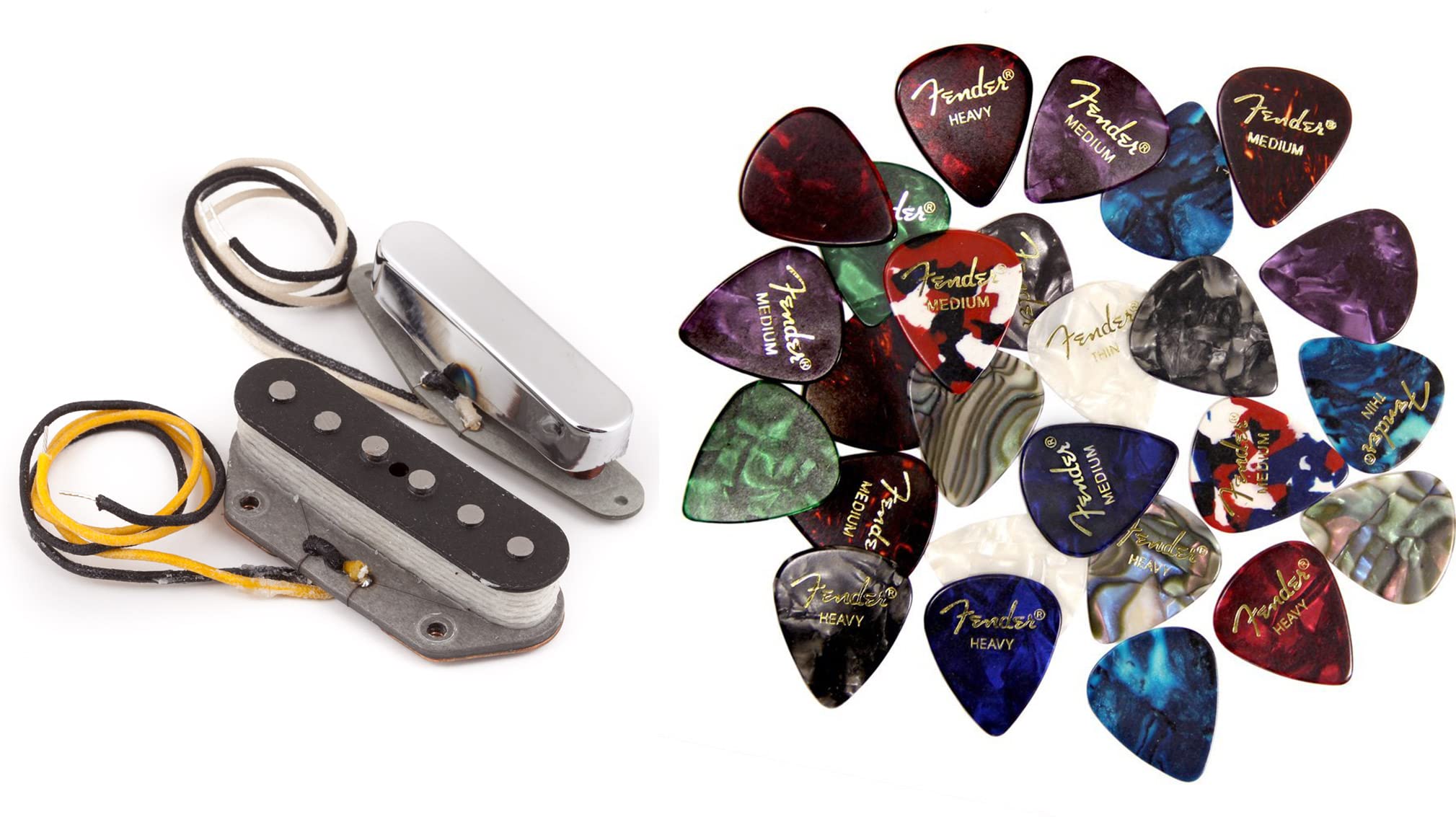 Fender Pure Vintage '64 Telecaster Pickups Bundle With Picks