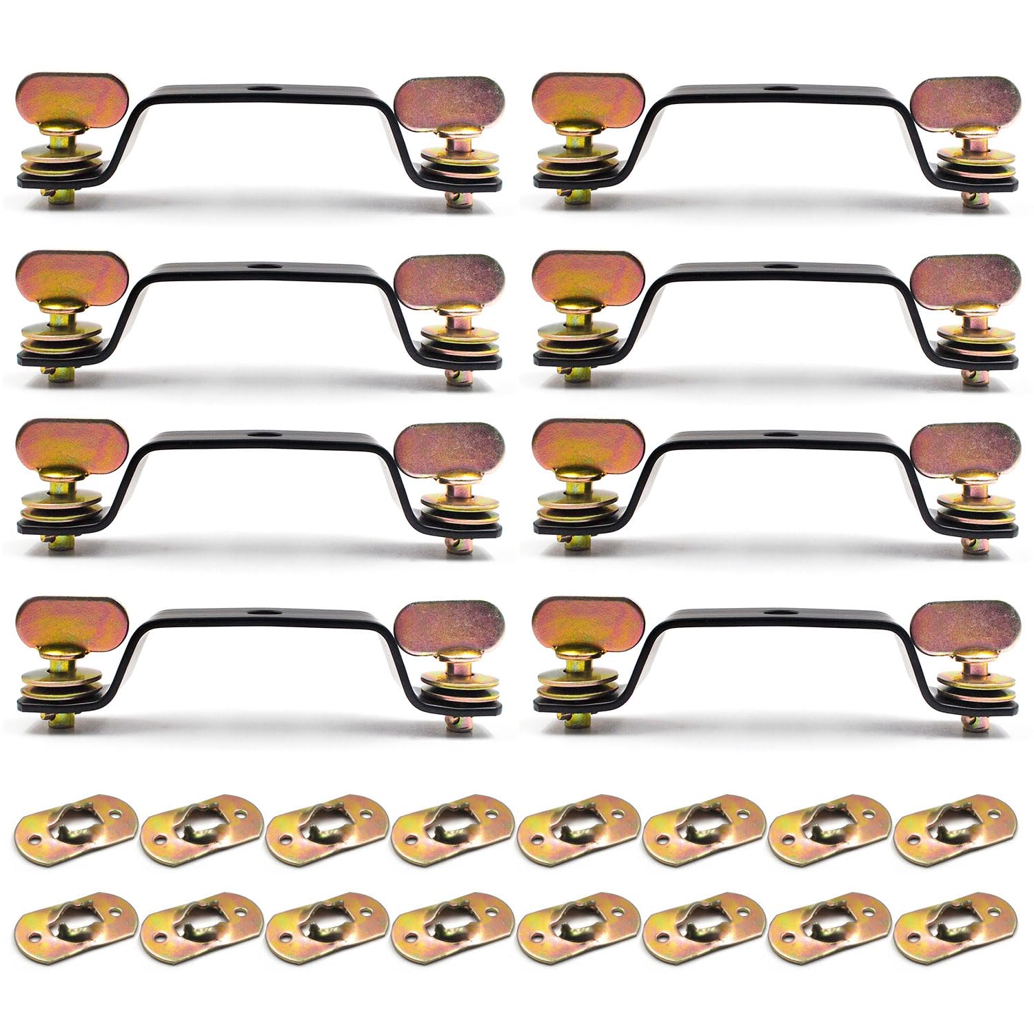 Moving Head Light Bridge Connector Truss Clamp Stage Light Clamps, Bracket Connector Spacing 14Cm, Quick Lock, 12 Mm Aperture Di