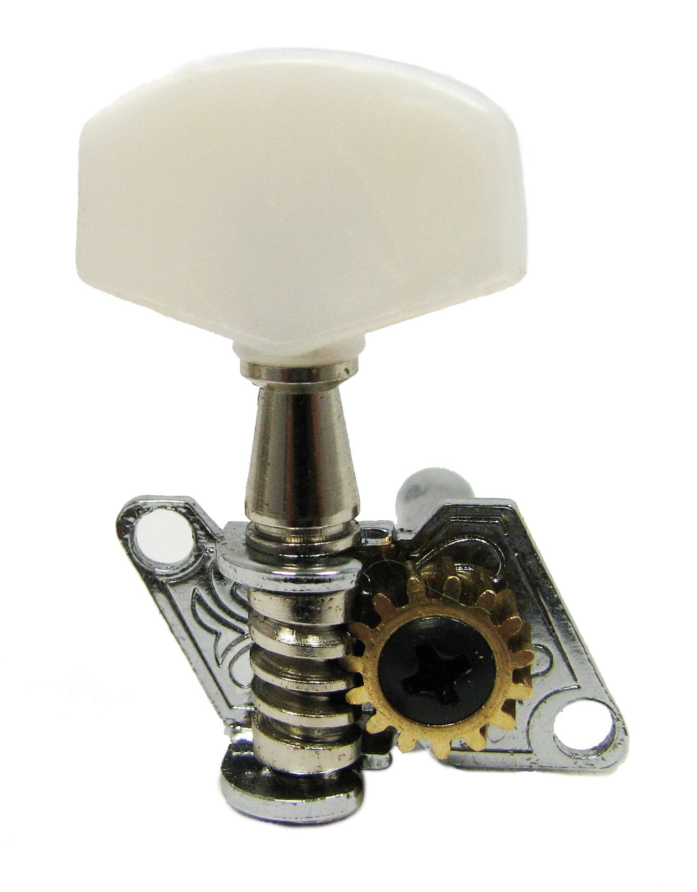 Chrome Open-gear Guitar Tuners Machine Heads - 6-piece 3 Left 3 Right Alignment