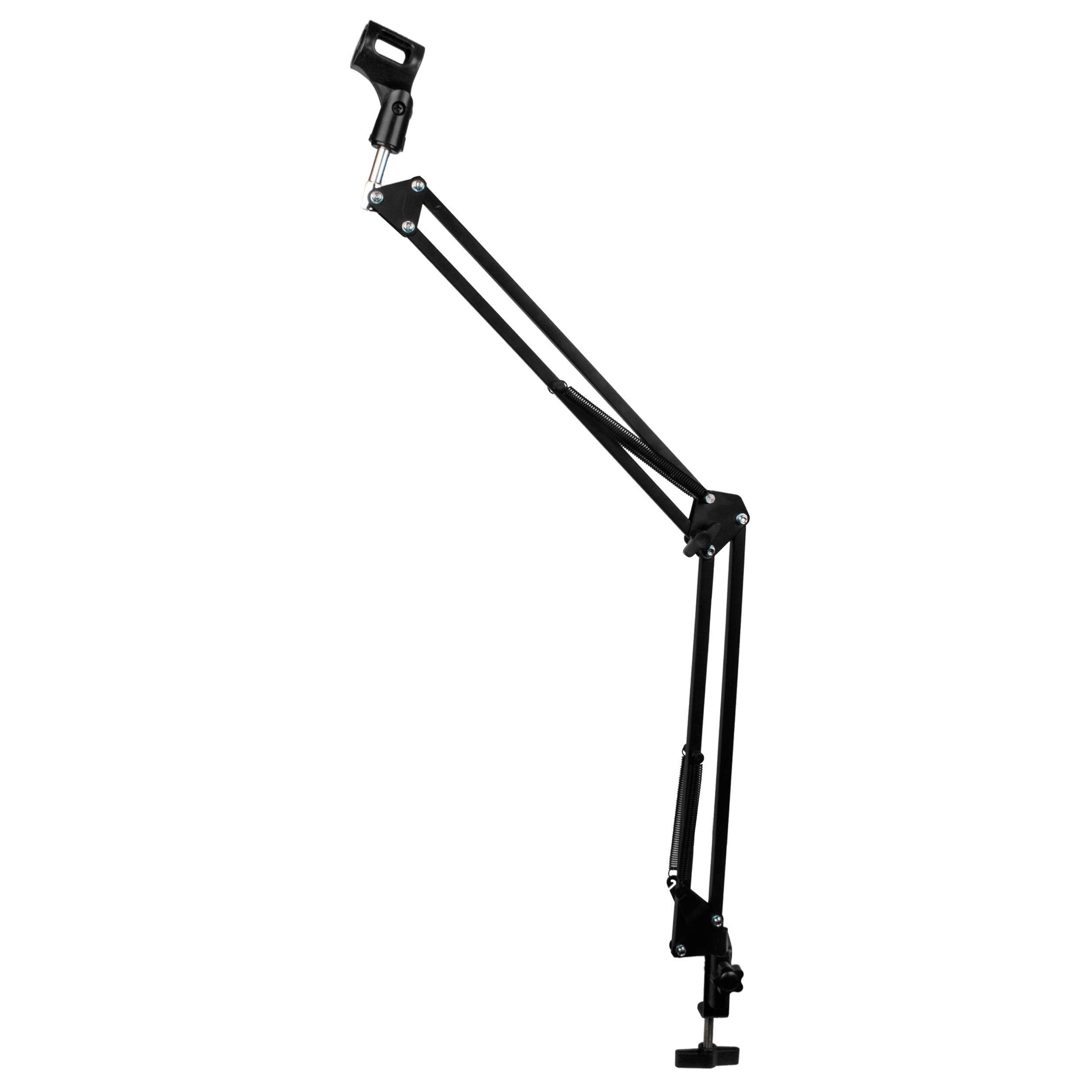 Dragonpad Usa Microphone Scissor Boom Arm With Desk Mount - Black Frame