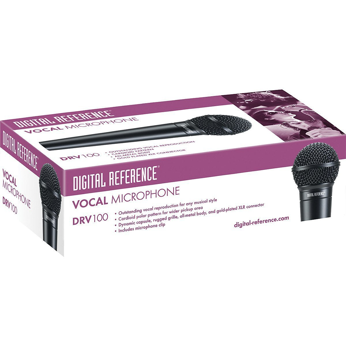 Digital Reference DRV100 Dynamic Cardioid Handheld Microphone