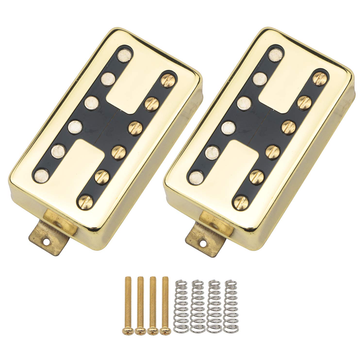 Swhmc Electric Guitar Pickup Double Coil Humbucker Neck and Bridge Pickup Set LP Les Paul Guitar Gold