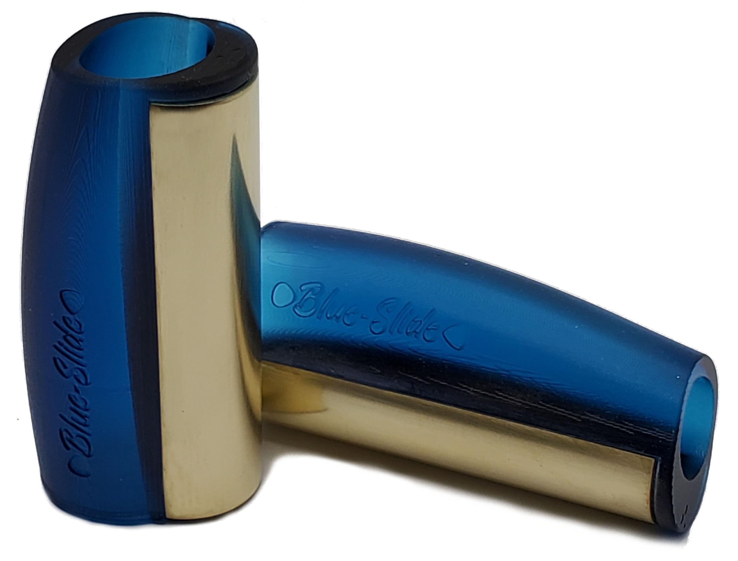 Blue Slide 2, Ergonomic Guitar Slide Small