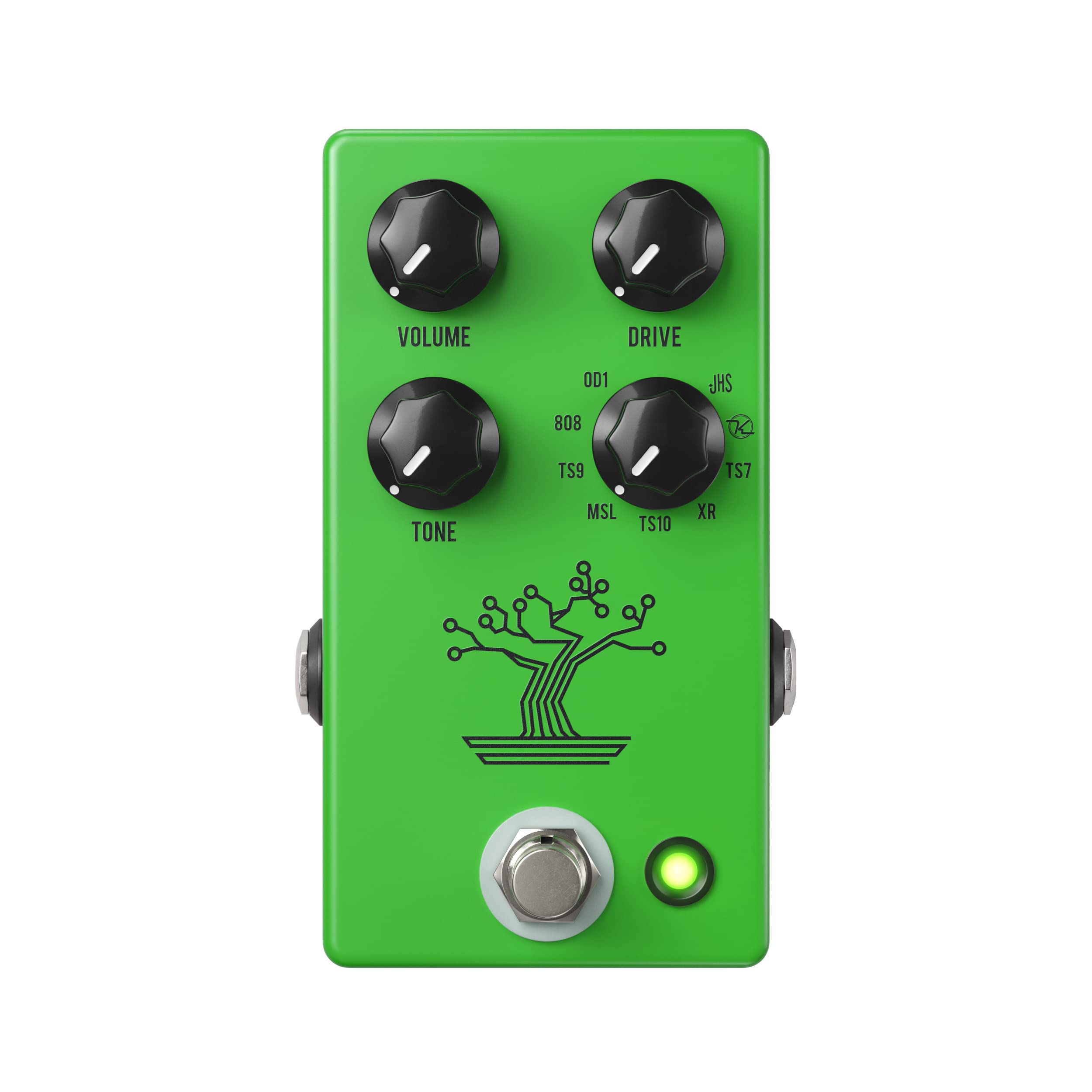 Jhs Pedals Bonsai 9-Way Screamer Overdrive Guitar Effects Pedal, Green