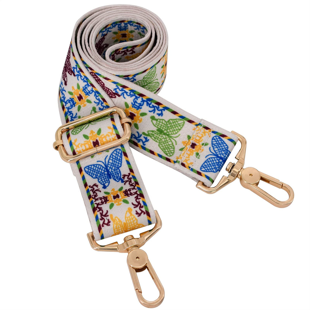 River Lake Shoulder Strap Crossbody Should Strap Replacement Metal Swivel Hook Shoulder Strap Guitar Strap For Crossbody Bag/Lug