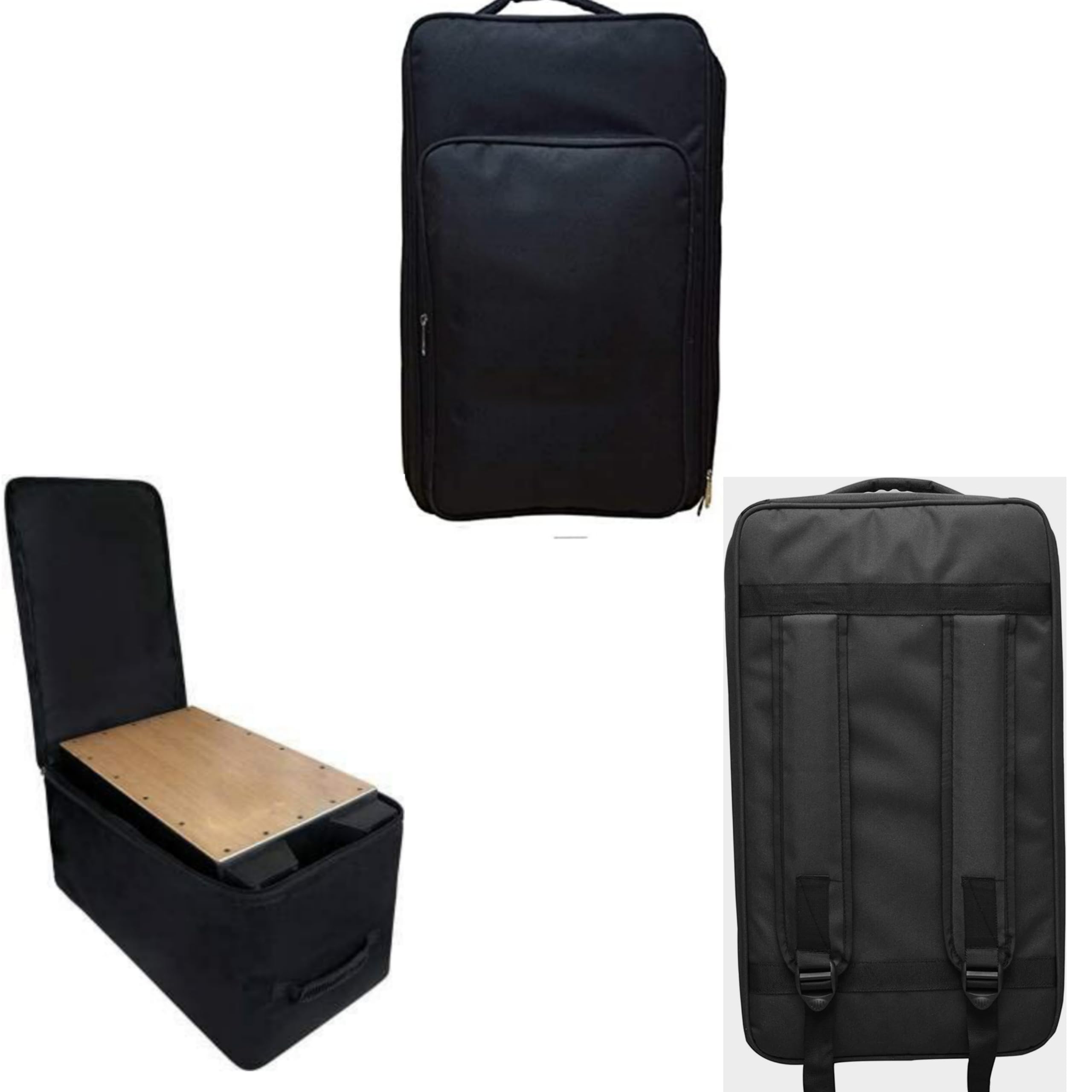 Star House Cajon Bag Waterproof Fabric With Carry Handle And Shoulder Straps Universal Size For All Size Cajon