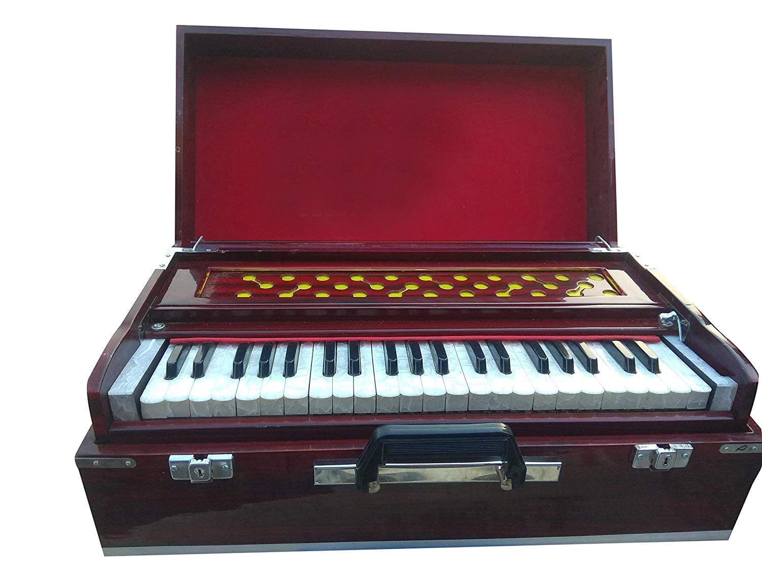 Folding Harmonium with Male FemaleRR Folding Harmonium Instrument - Folding Harmonium with Male Female