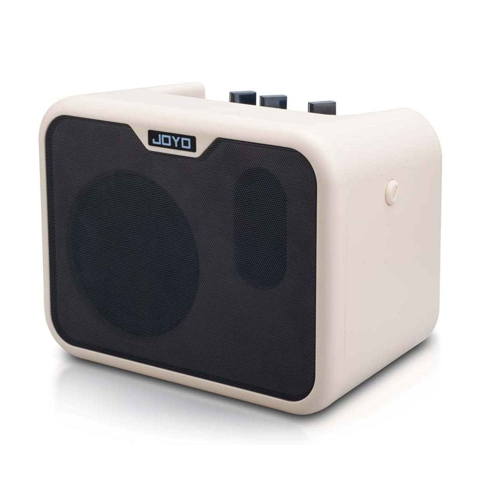JOYO 10W Small Electric Guitar Amp Mini Portable Guitar Practice Amp Battery Powered Combo Guitar Amplifier Dual Channel & Aux i