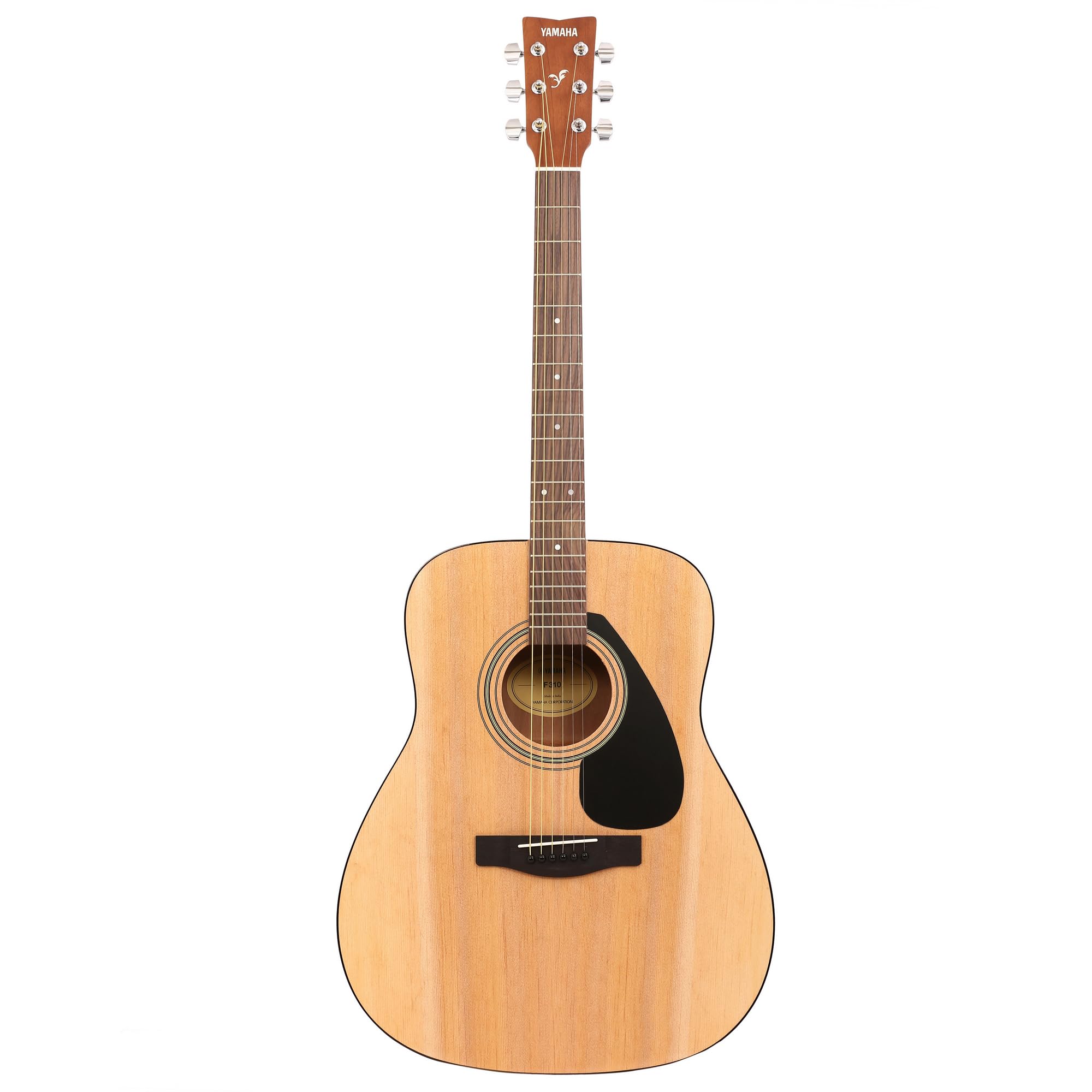Yamaha F310 Acoustic Guitar  6-String, Natural Wood Finish, Full-Size Dreadnought Body, Spruce Top, Rich Tone & Comfortable Play