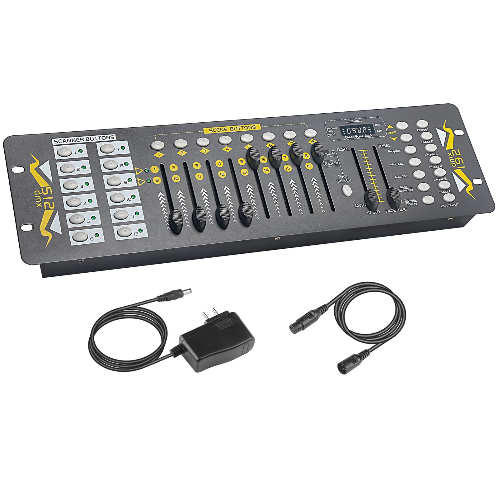 Dmx Controller 54 Channel Dmx Light Controller for Dj Lights, Small Dmx Controllers Mini Dmx 512 Controller for Led Lights, Dmx5