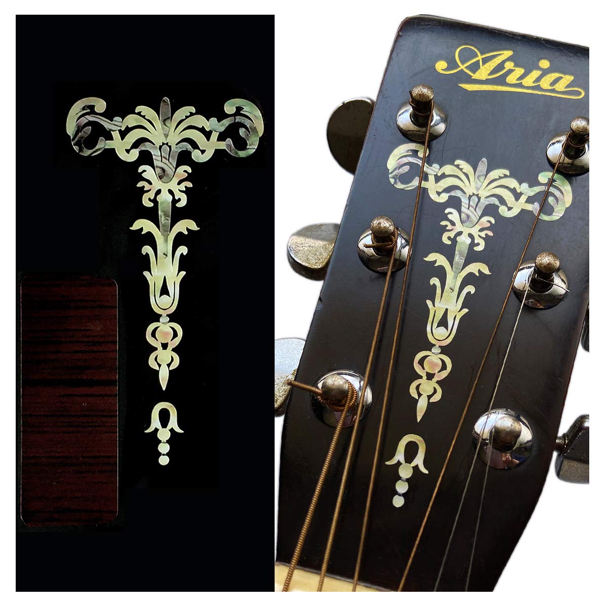 Inlay Sticker Sticker/Decal (H-114Gt-Wt)