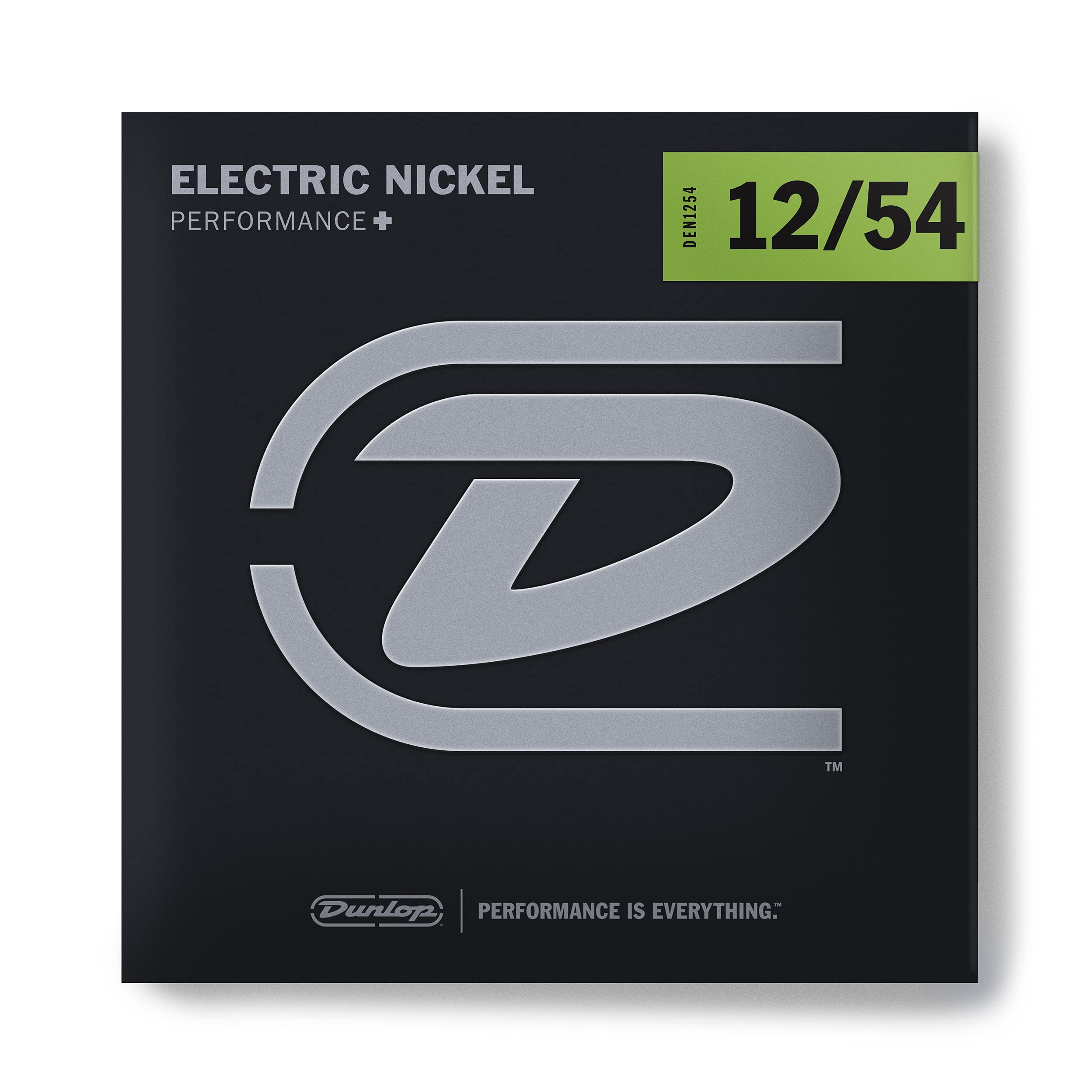 Jim Dunlop Den1254 Nickel Wound Electric Guitar Strings, Heavy, 012-054, 6 Stringsset