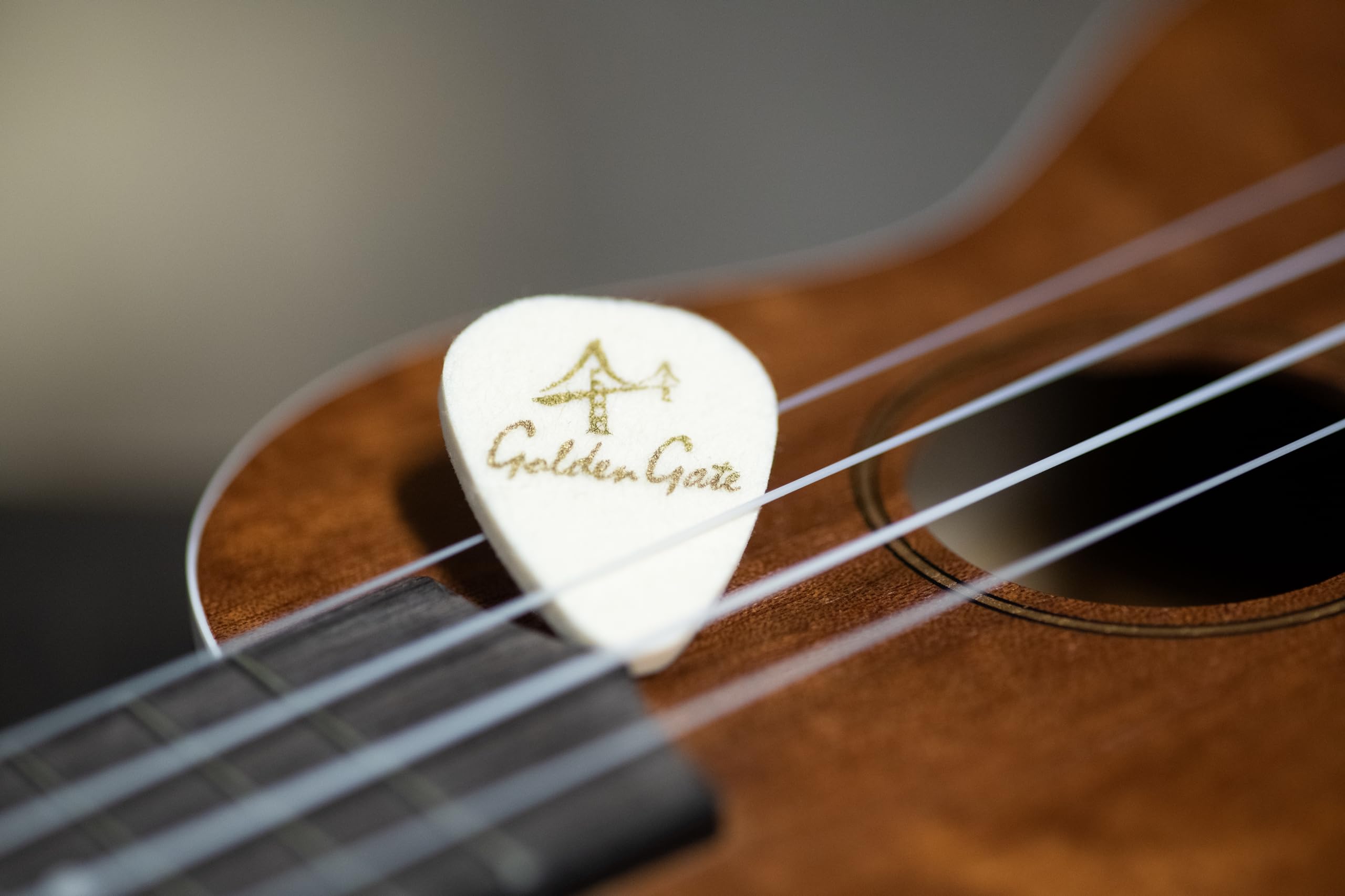 Golden Gate FP-1 Ukulele Felt Picks - 3 Pack